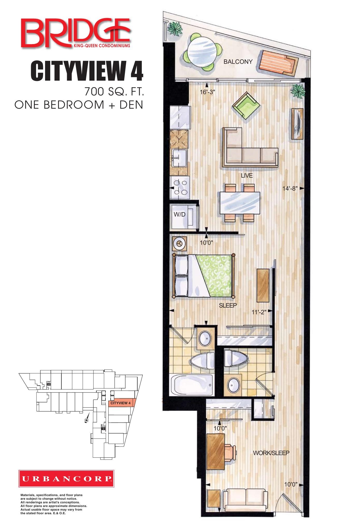Cityview 4 floor plan