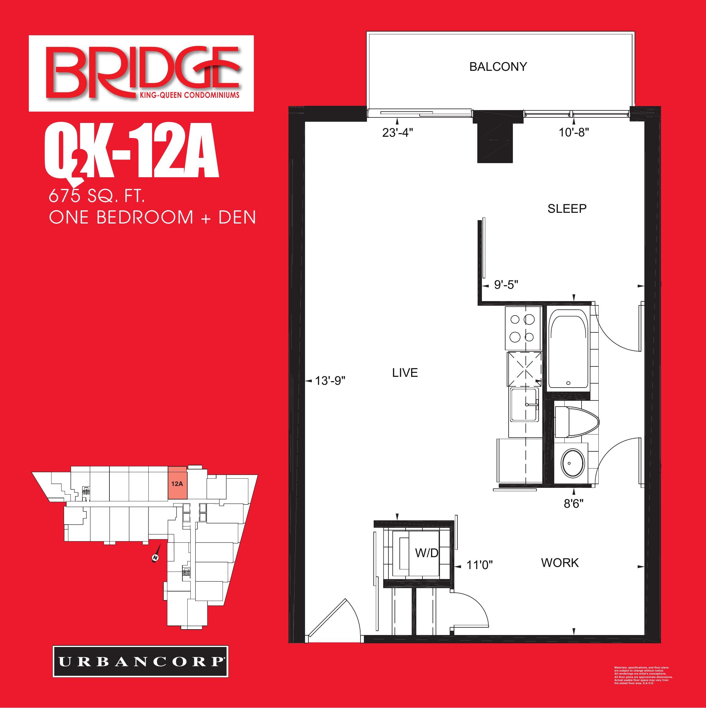 QX-12A floor plan