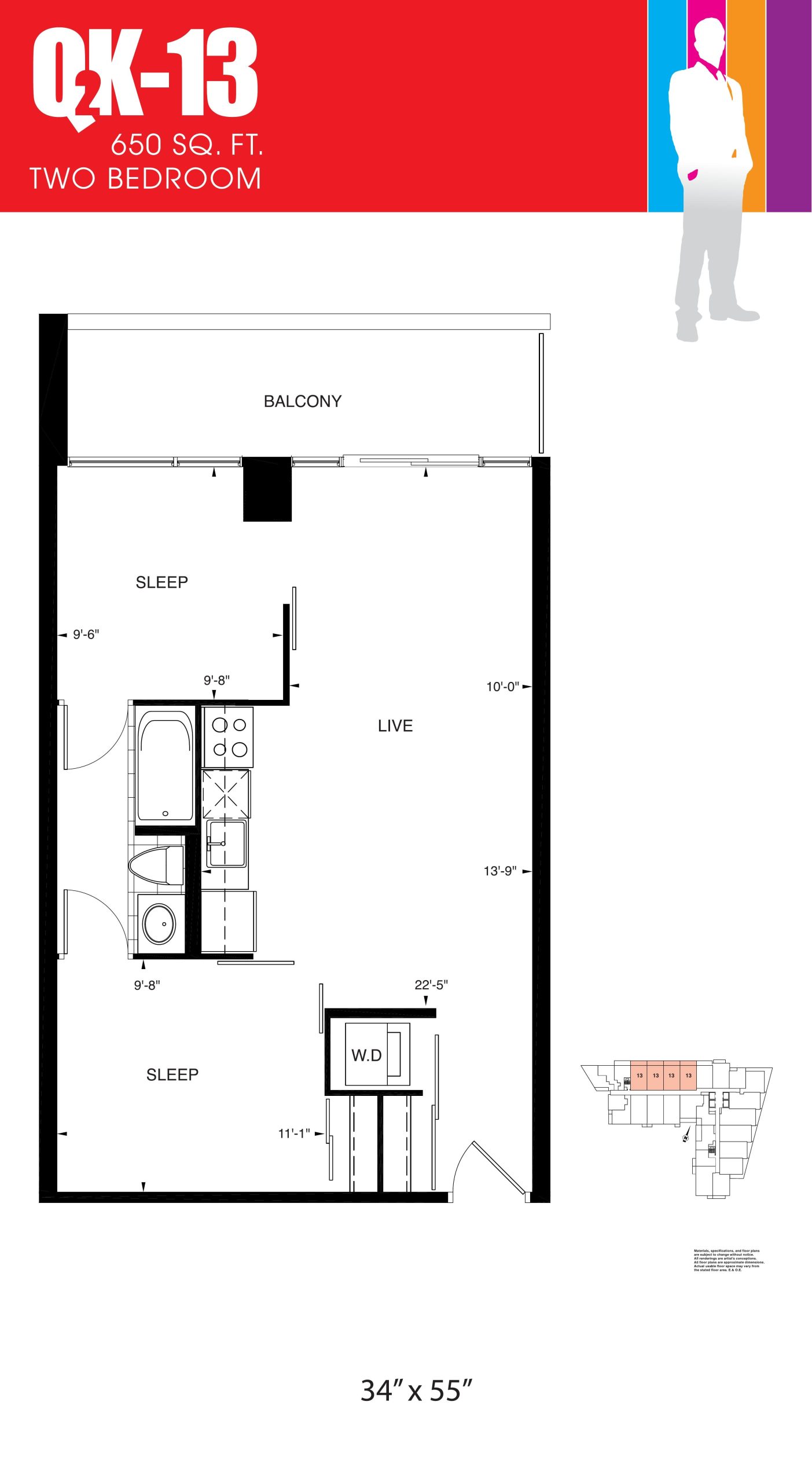 QX-13 floor plan