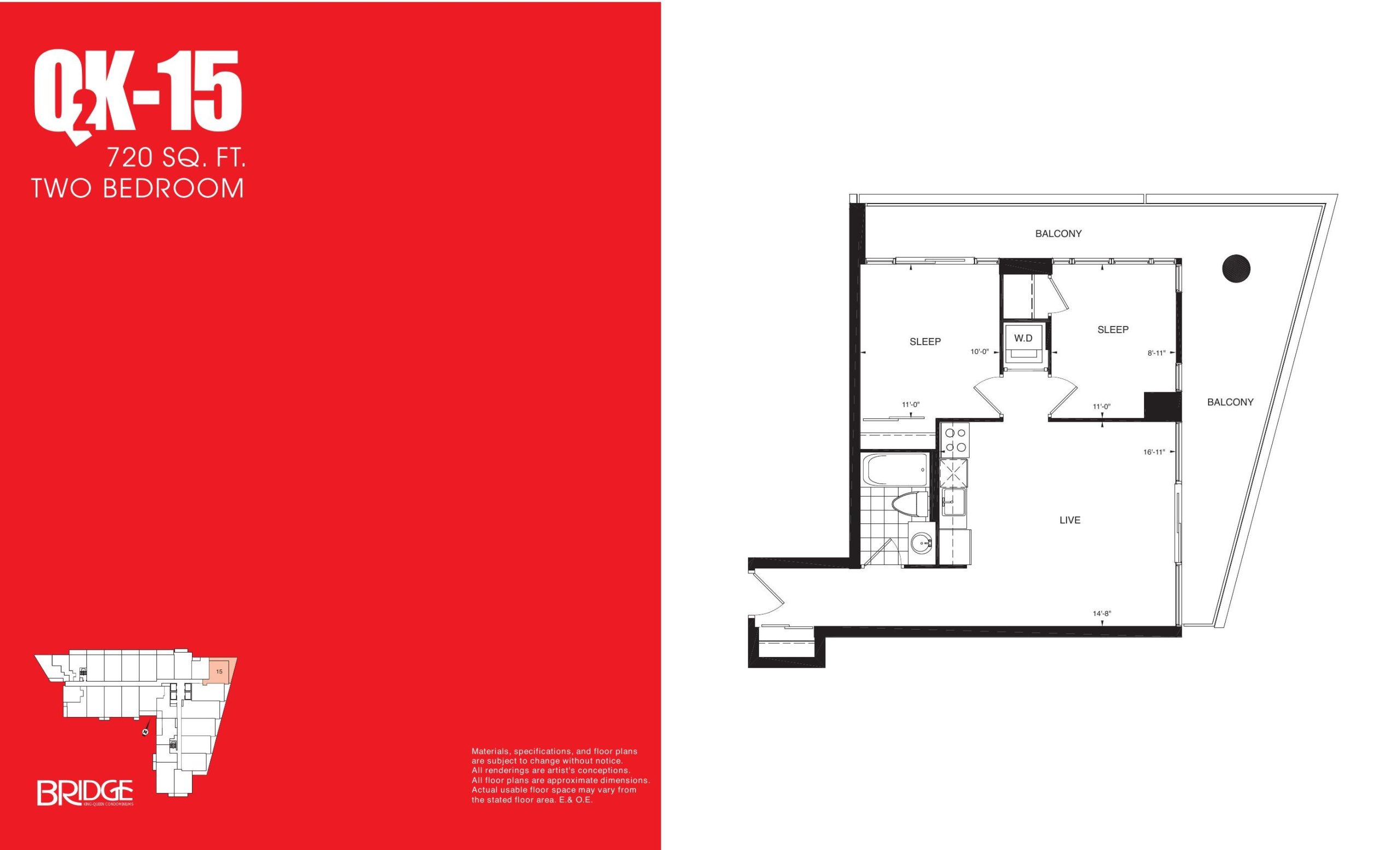 QX-15 floor plan