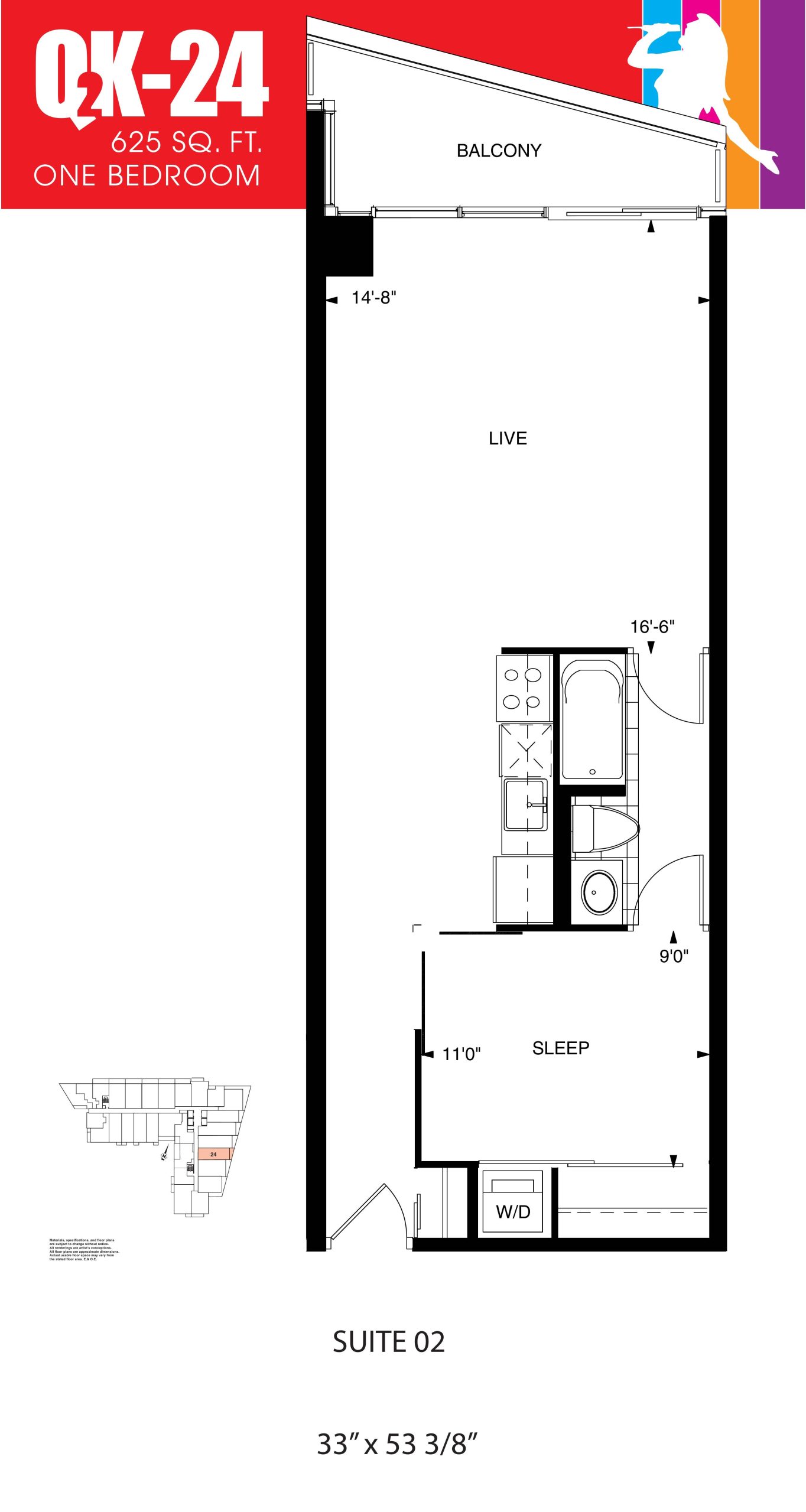 QX-24 floor plan