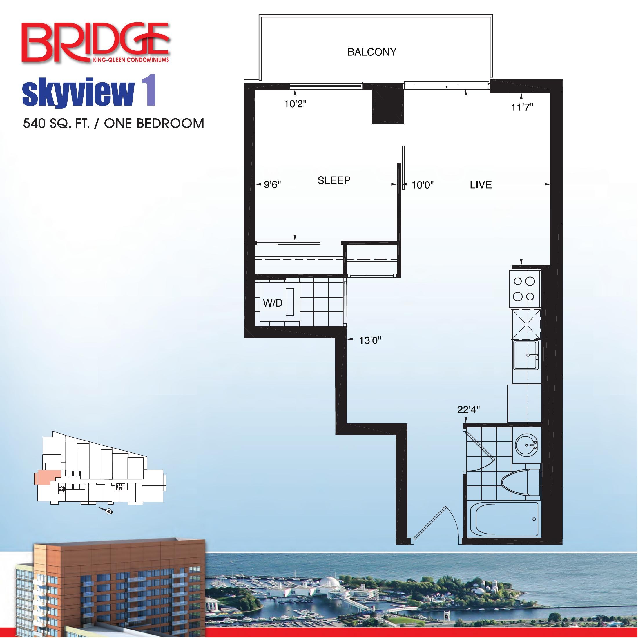 Skyview 1 floor plan