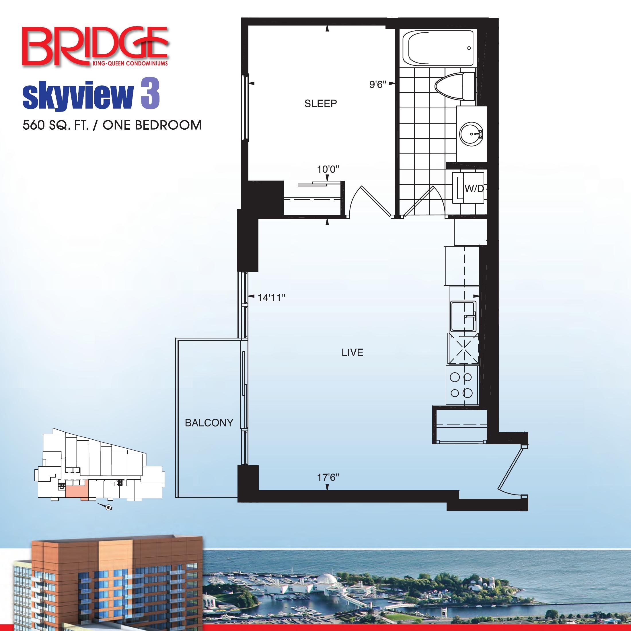 Skyview 3 floor plan