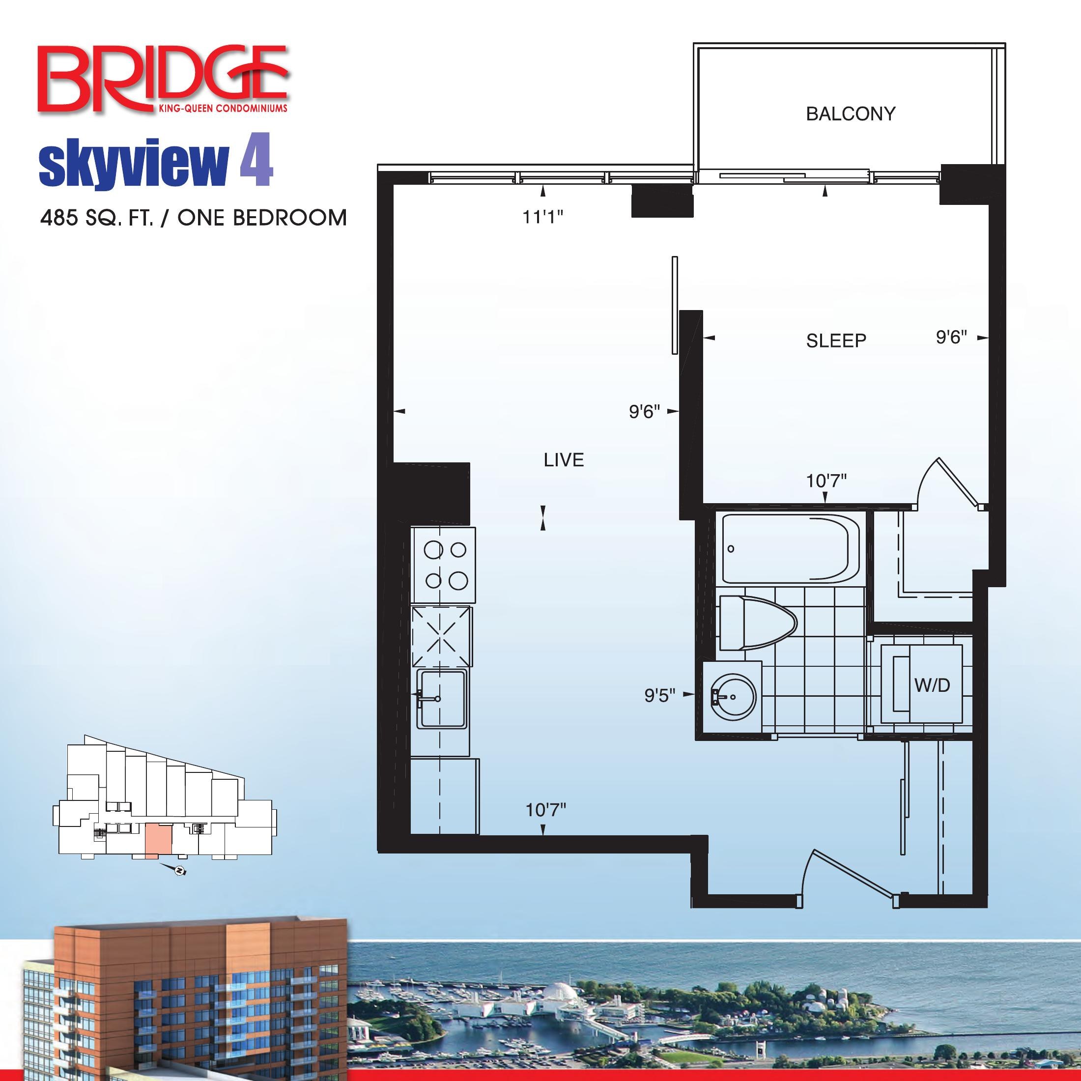 Skyview 4 floor plan