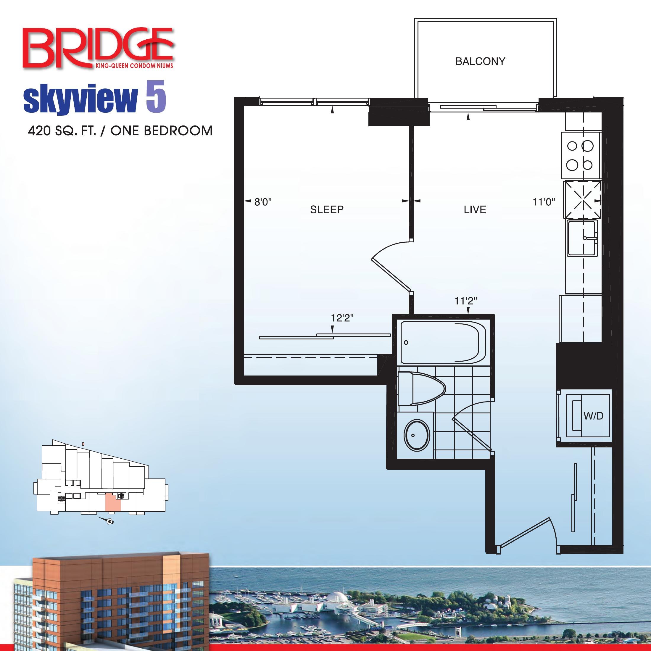 Skyview 5 floor plan