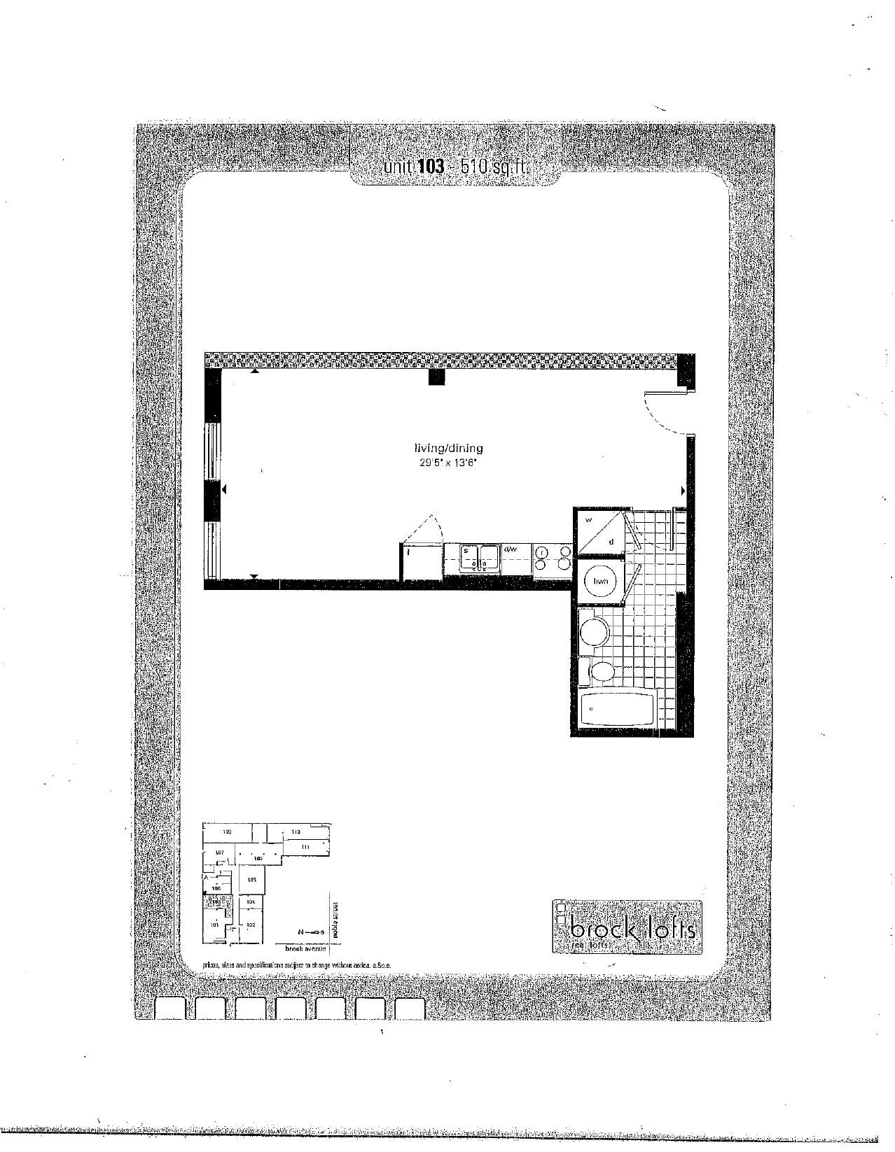 Suite 103 floor plan