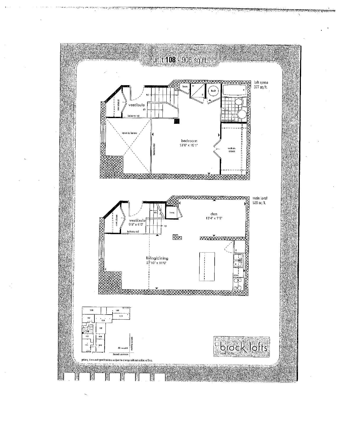 Suite 108 floor plan