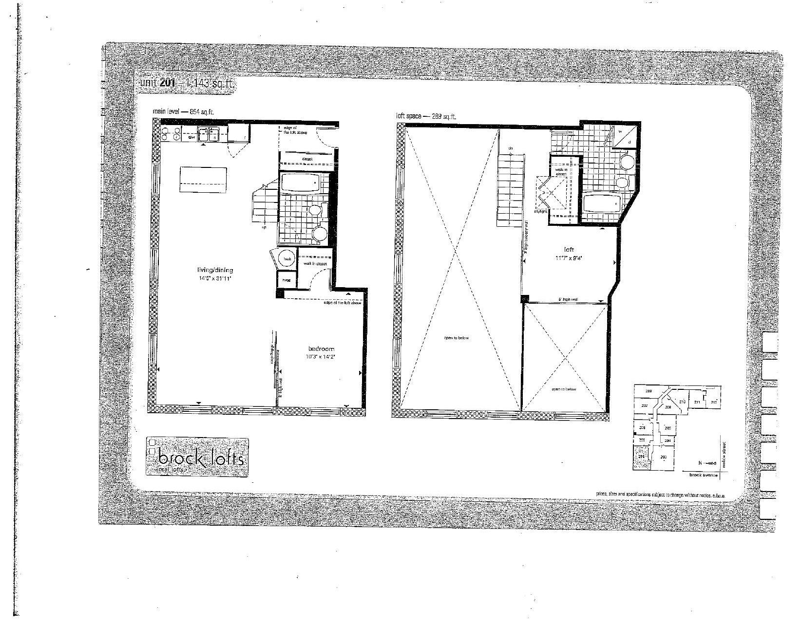 Suite 201 floor plan