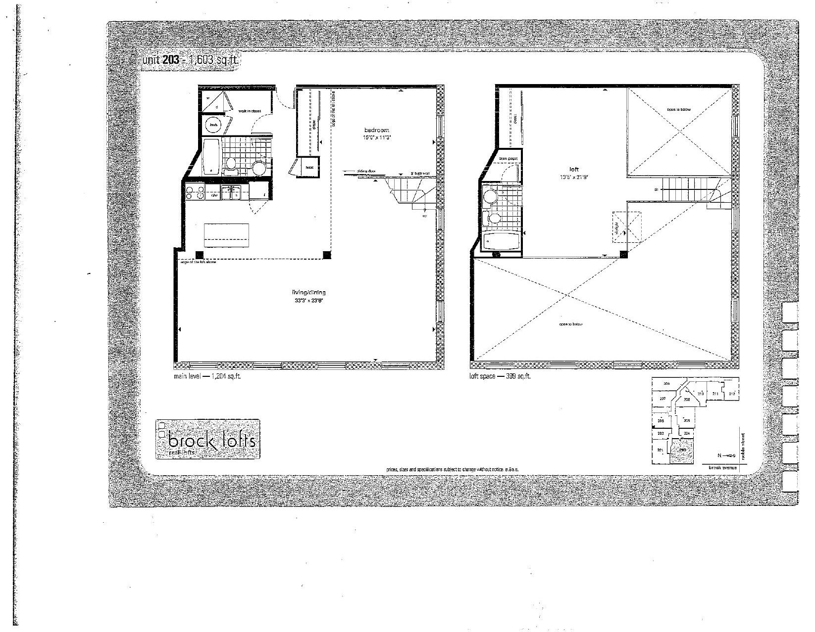 Suite 203 floor plan