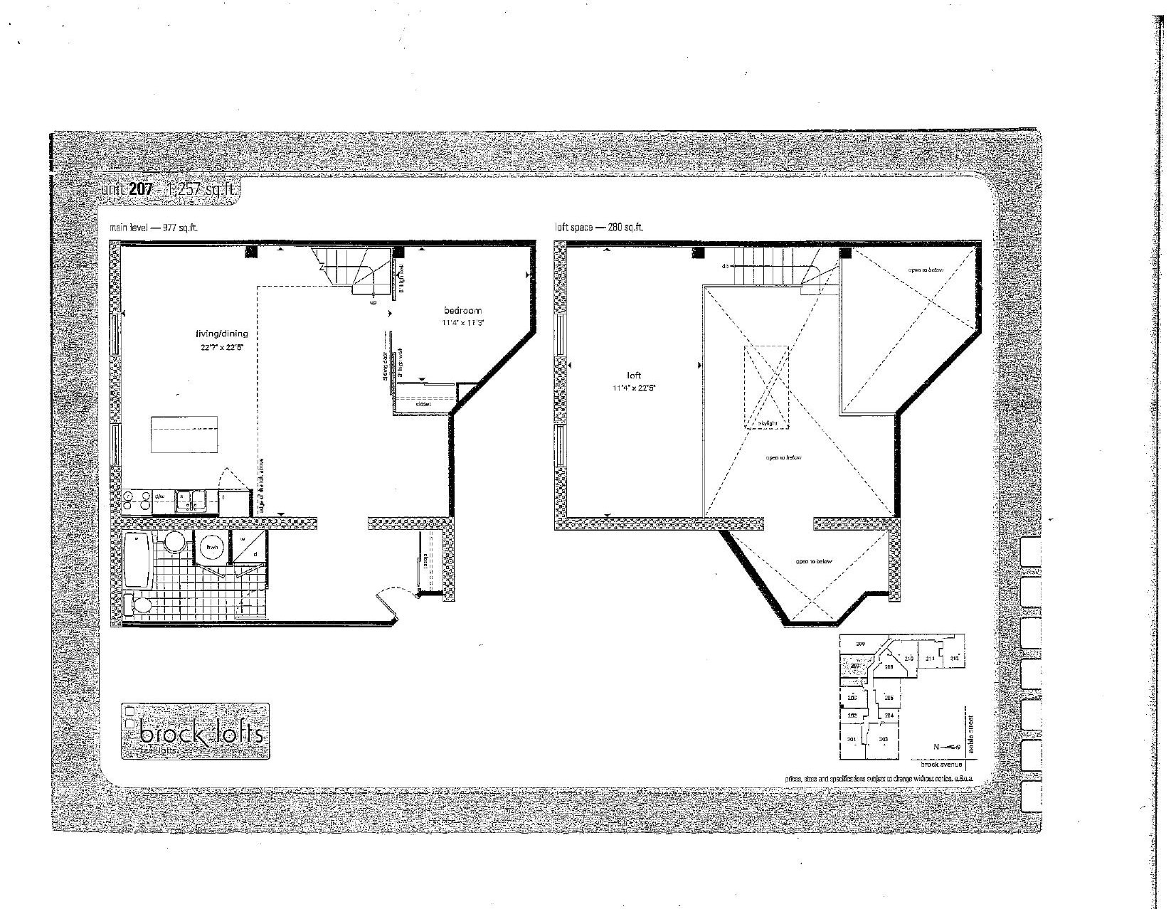 Suite 207 floor plan