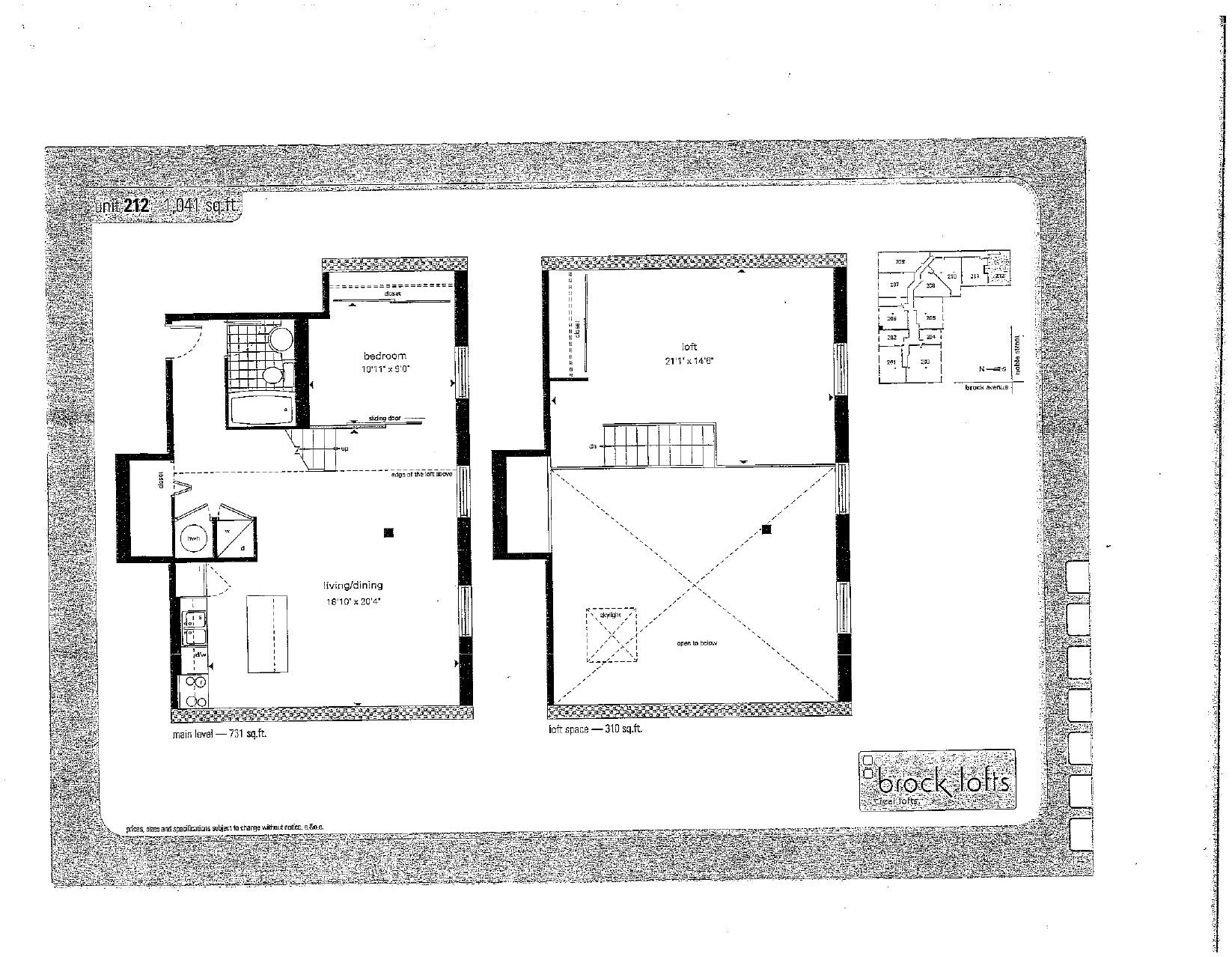 Suite 212 floor plan