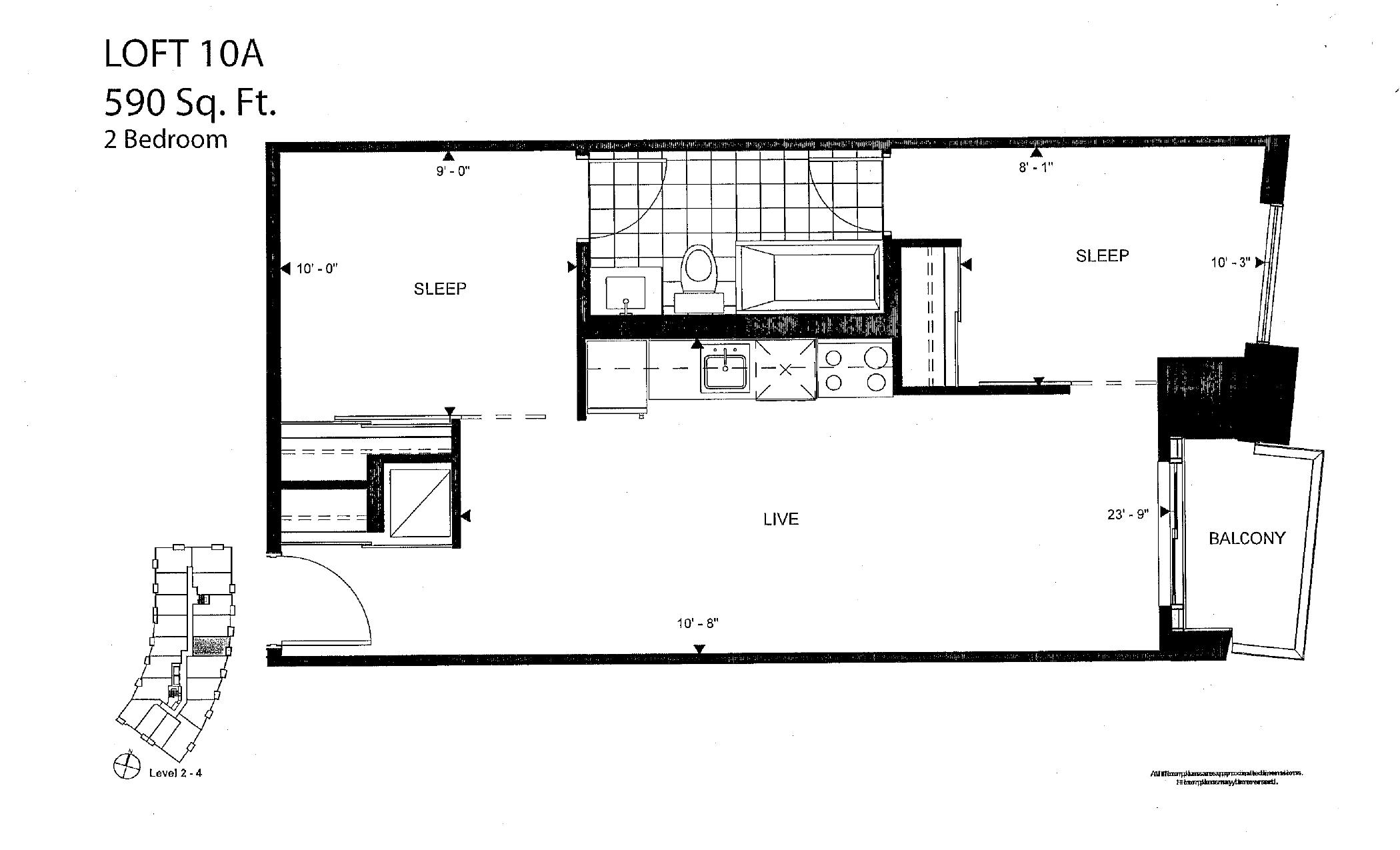 Loft 10A floor plan