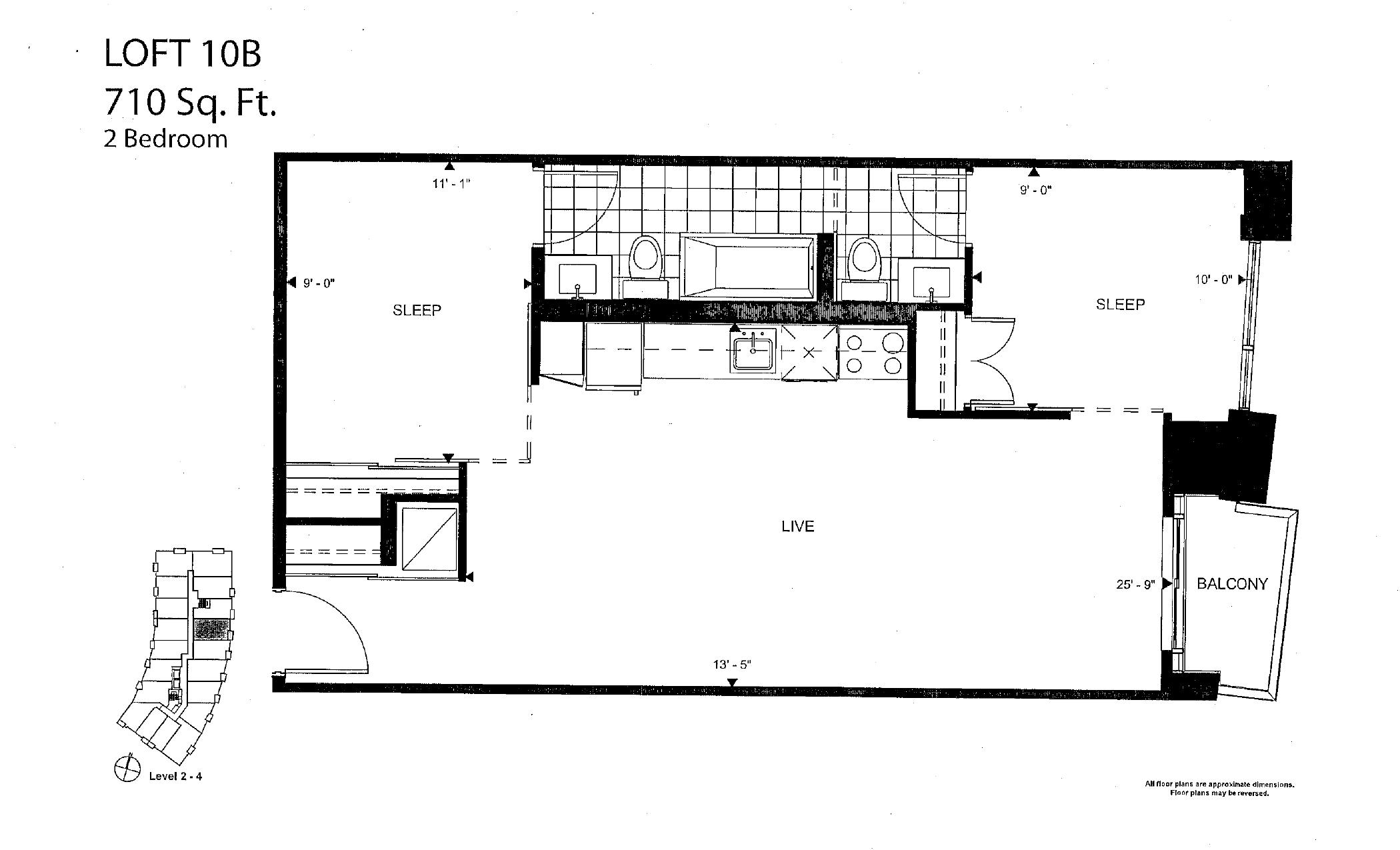 Loft 10B floor plan