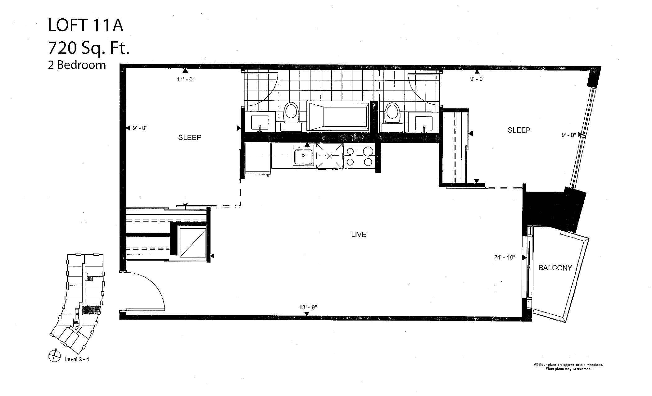 Loft 11A floor plan
