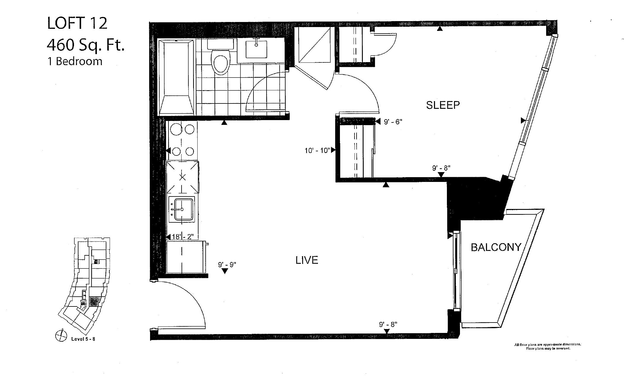 Loft 12 floor plan