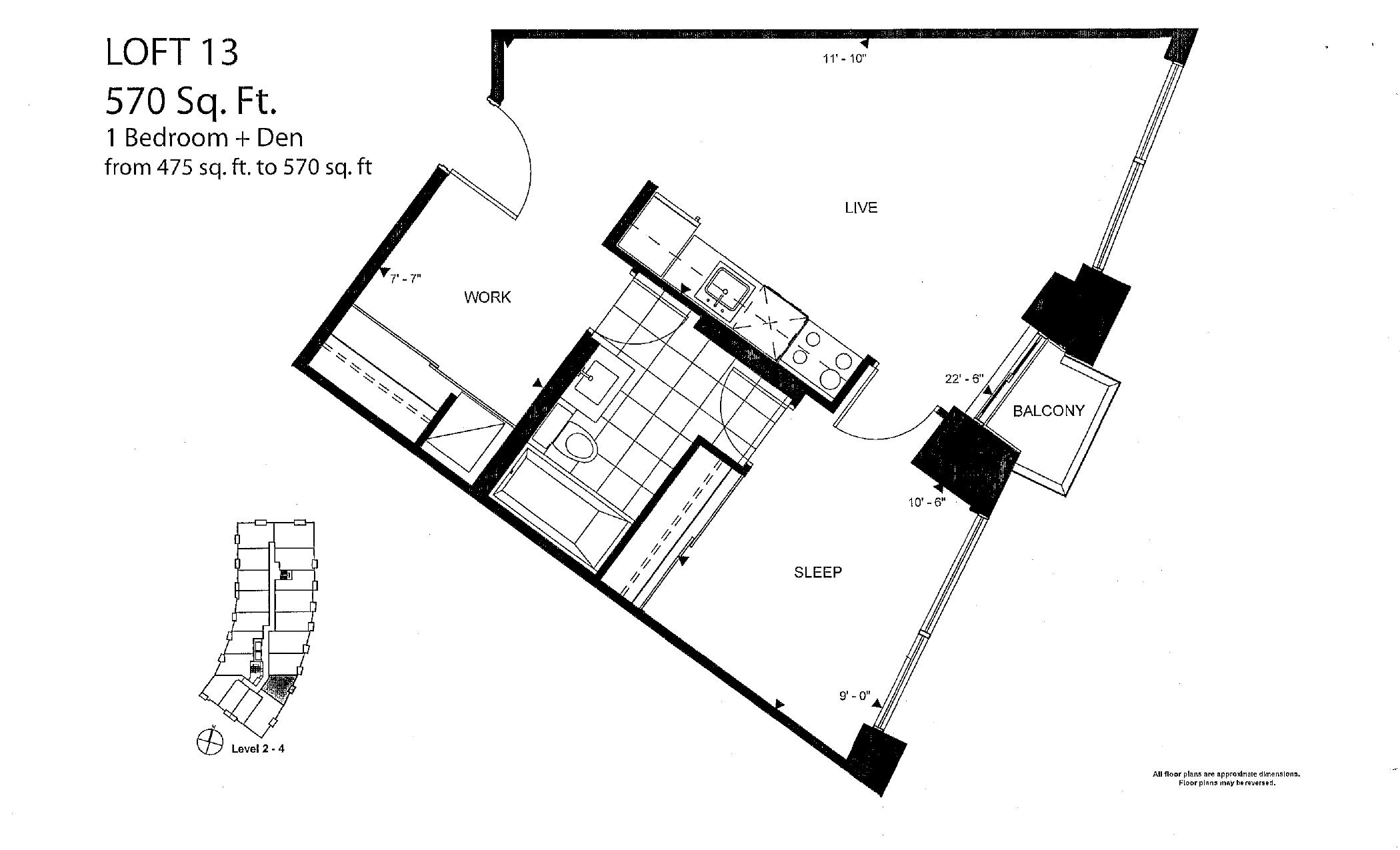 Loft 13 floor plan