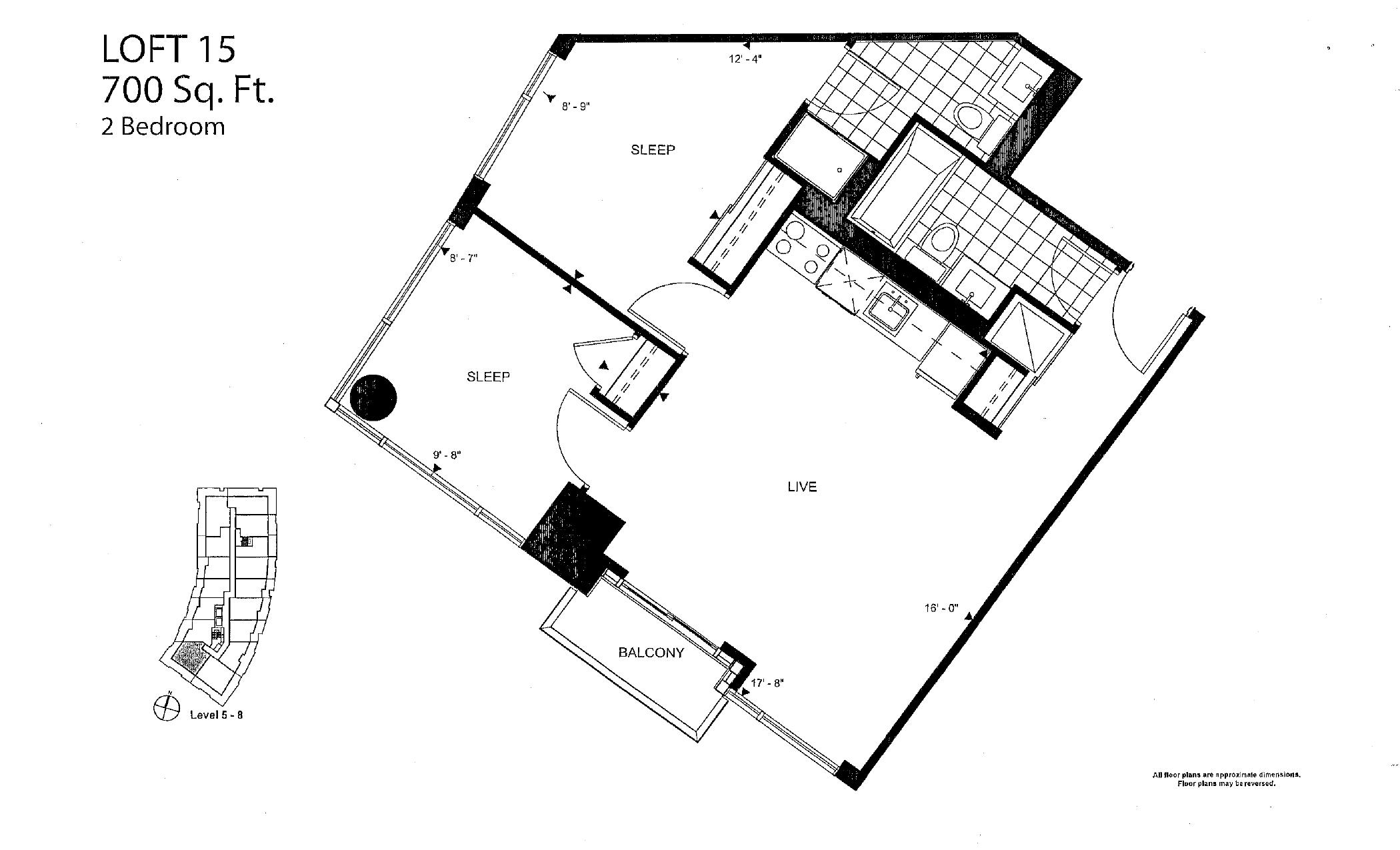 Loft 15 floor plan