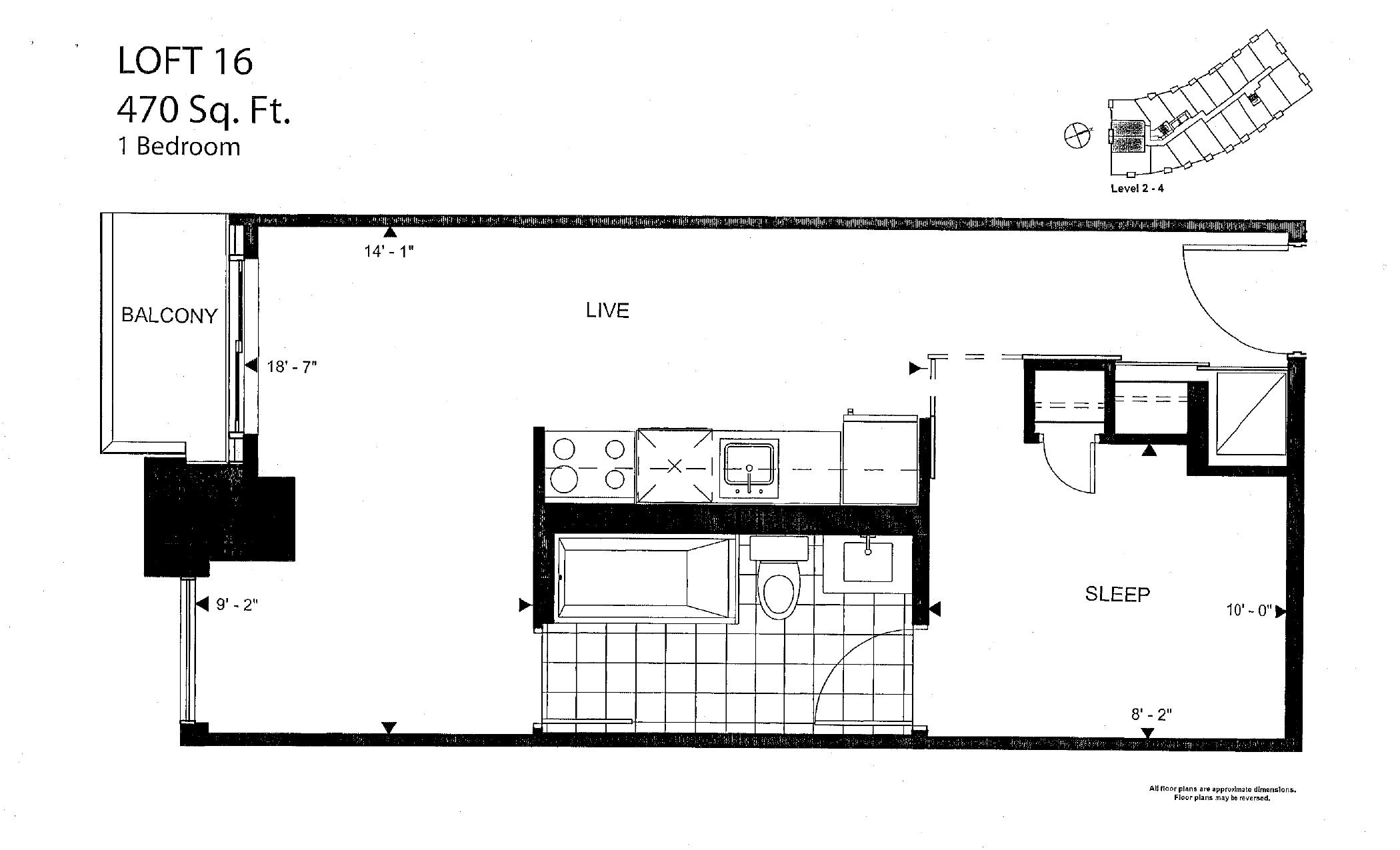 Loft 16 floor plan