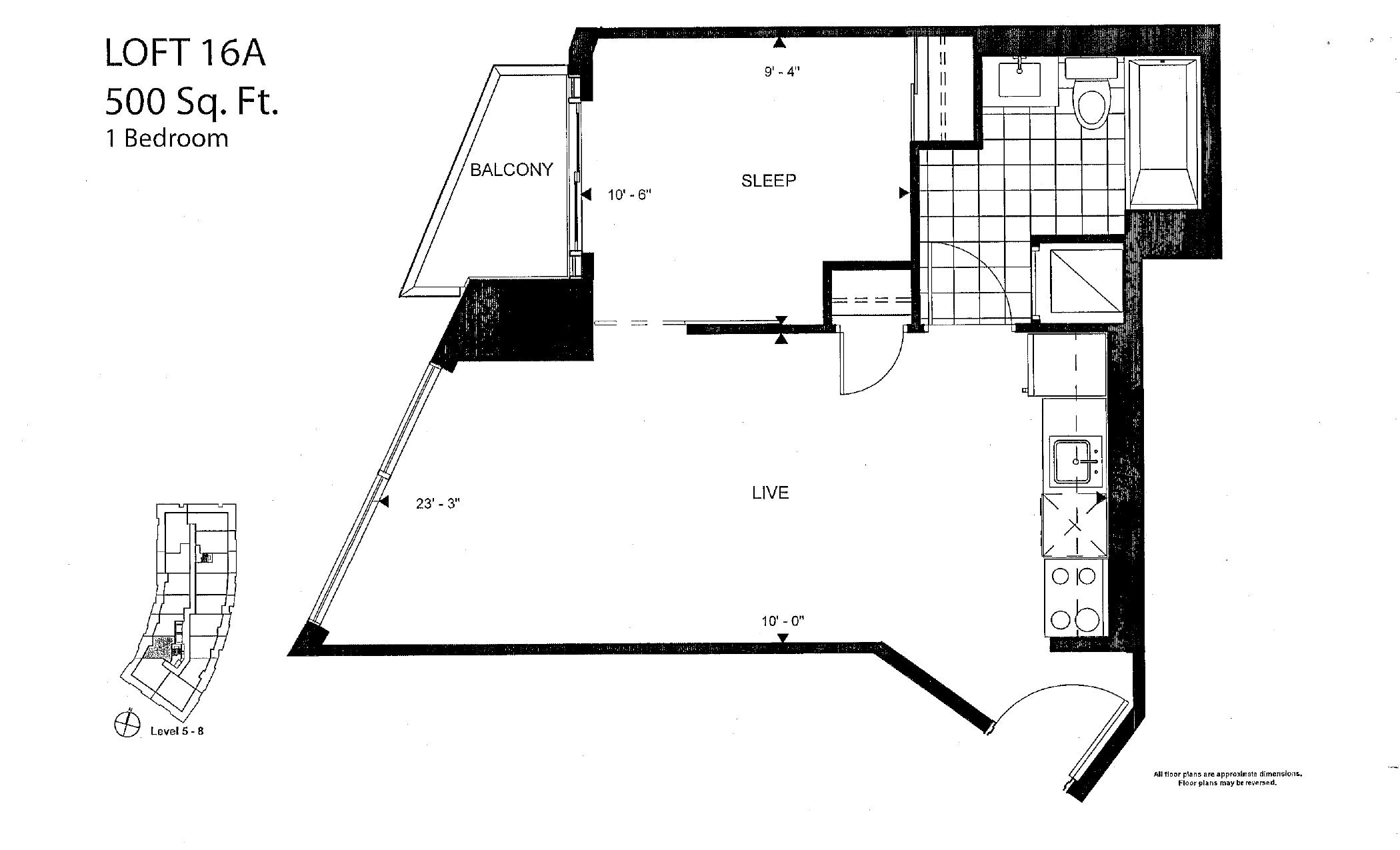 Loft 16A floor plan
