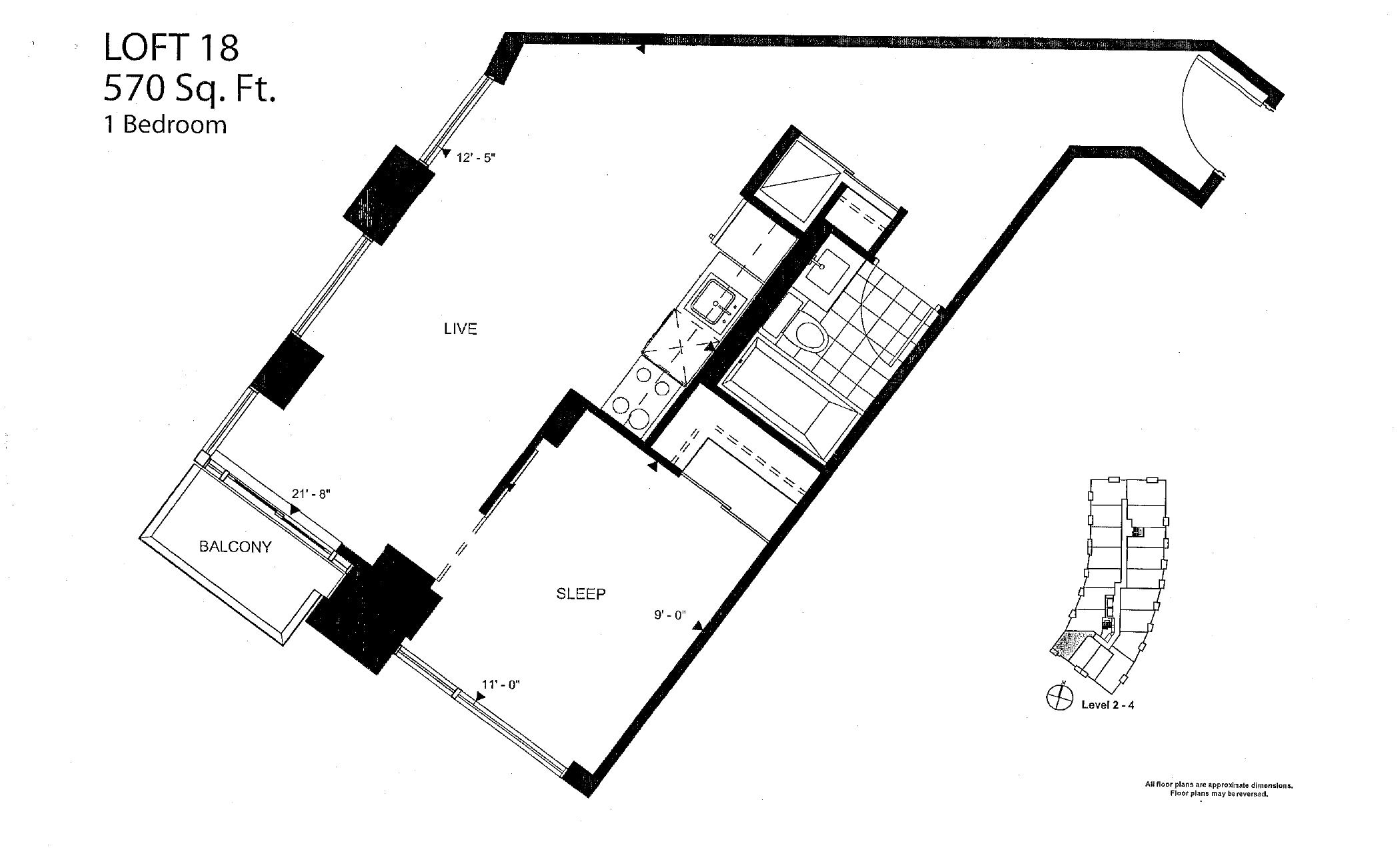 Loft 18 floor plan