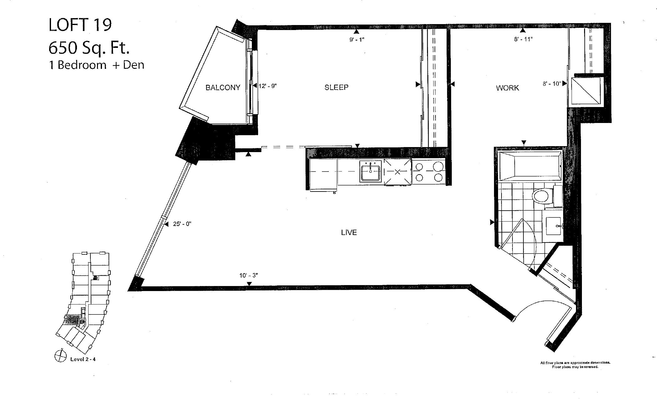 Loft 19 floor plan