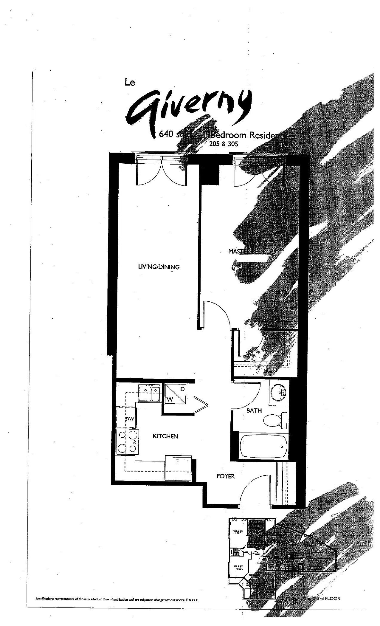 Le Giverny floor plan