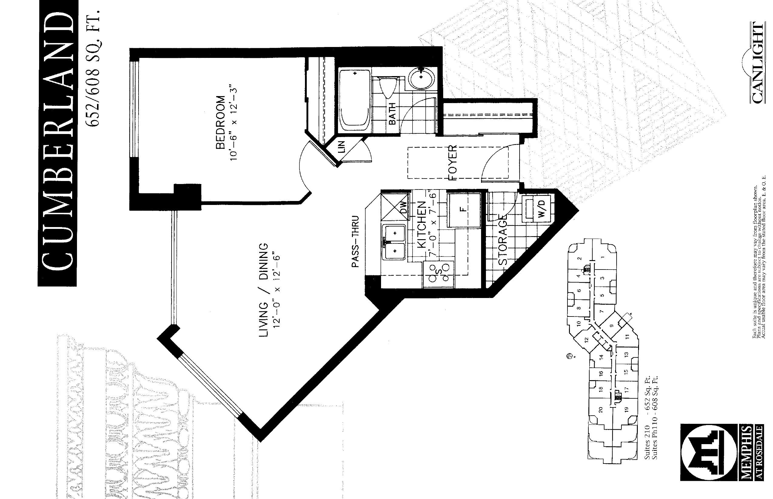 Cumberland floor plan
