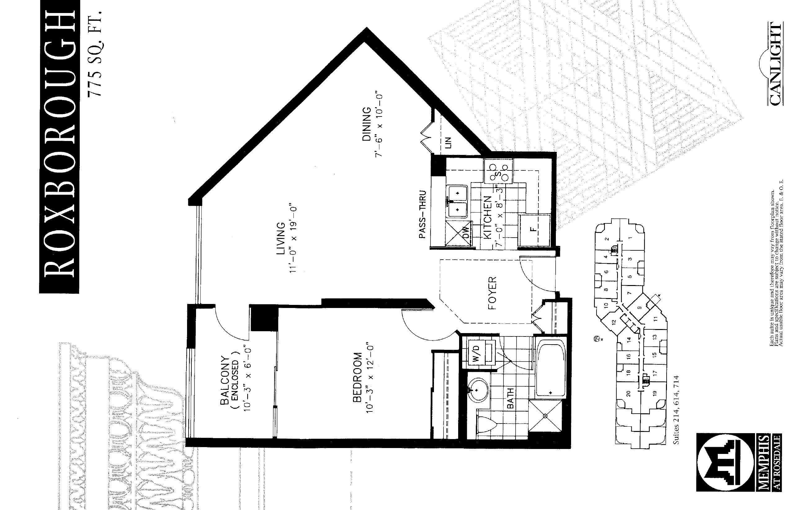 Roxborough floor plan