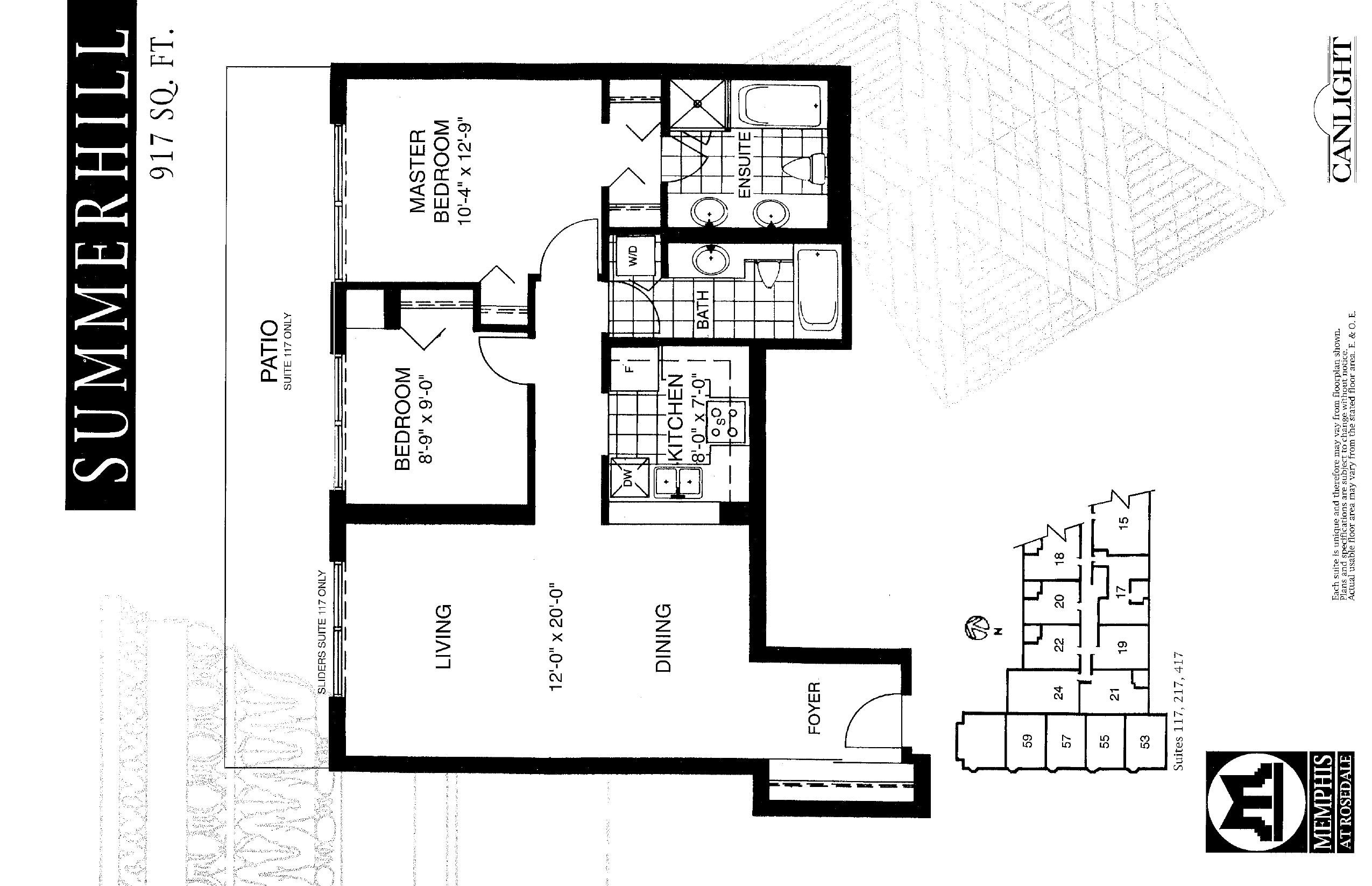 Summerhill floor plan