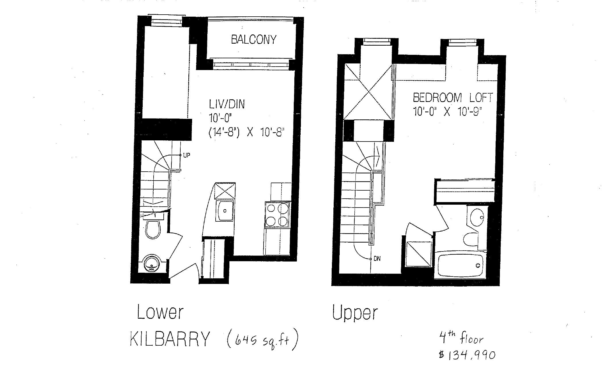 Kilbarry floor plan