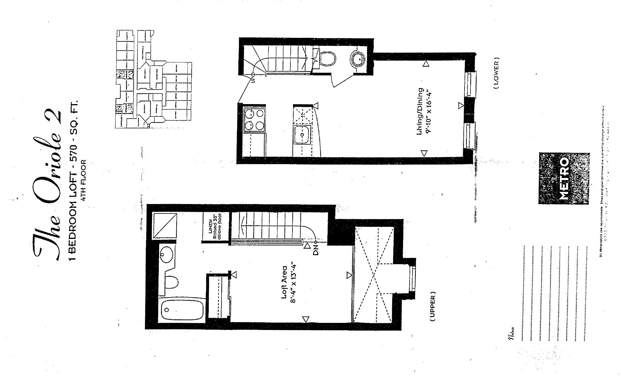 The Oriole 2 floor plan