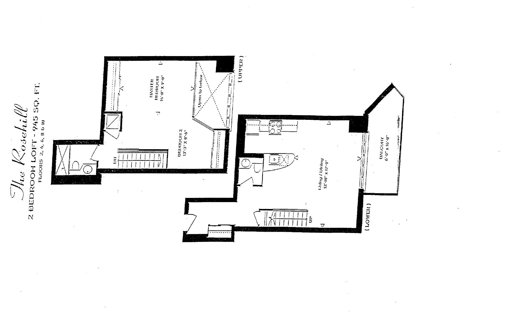 The Rosehill floor plan