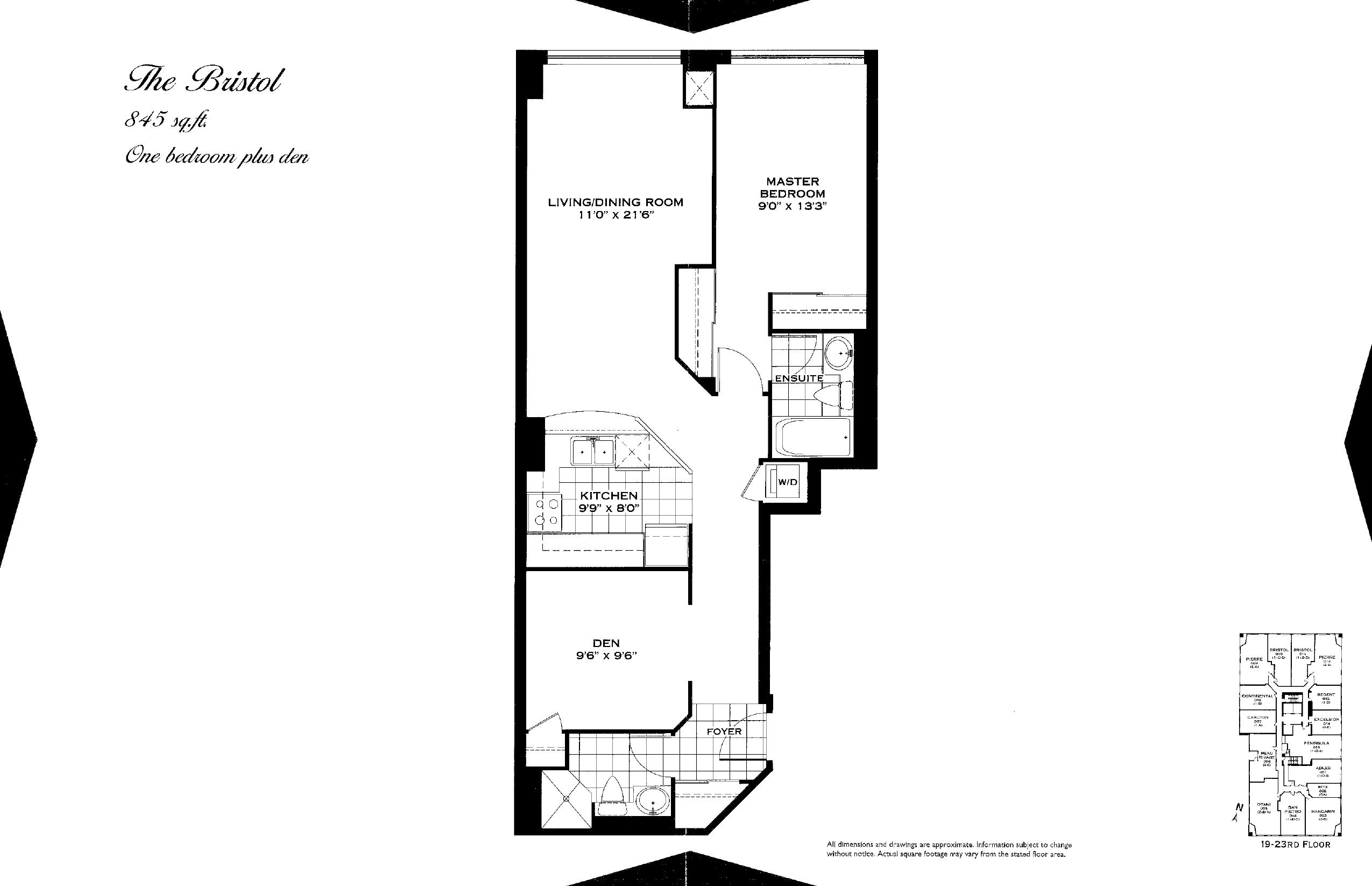 The Bristol floor plan