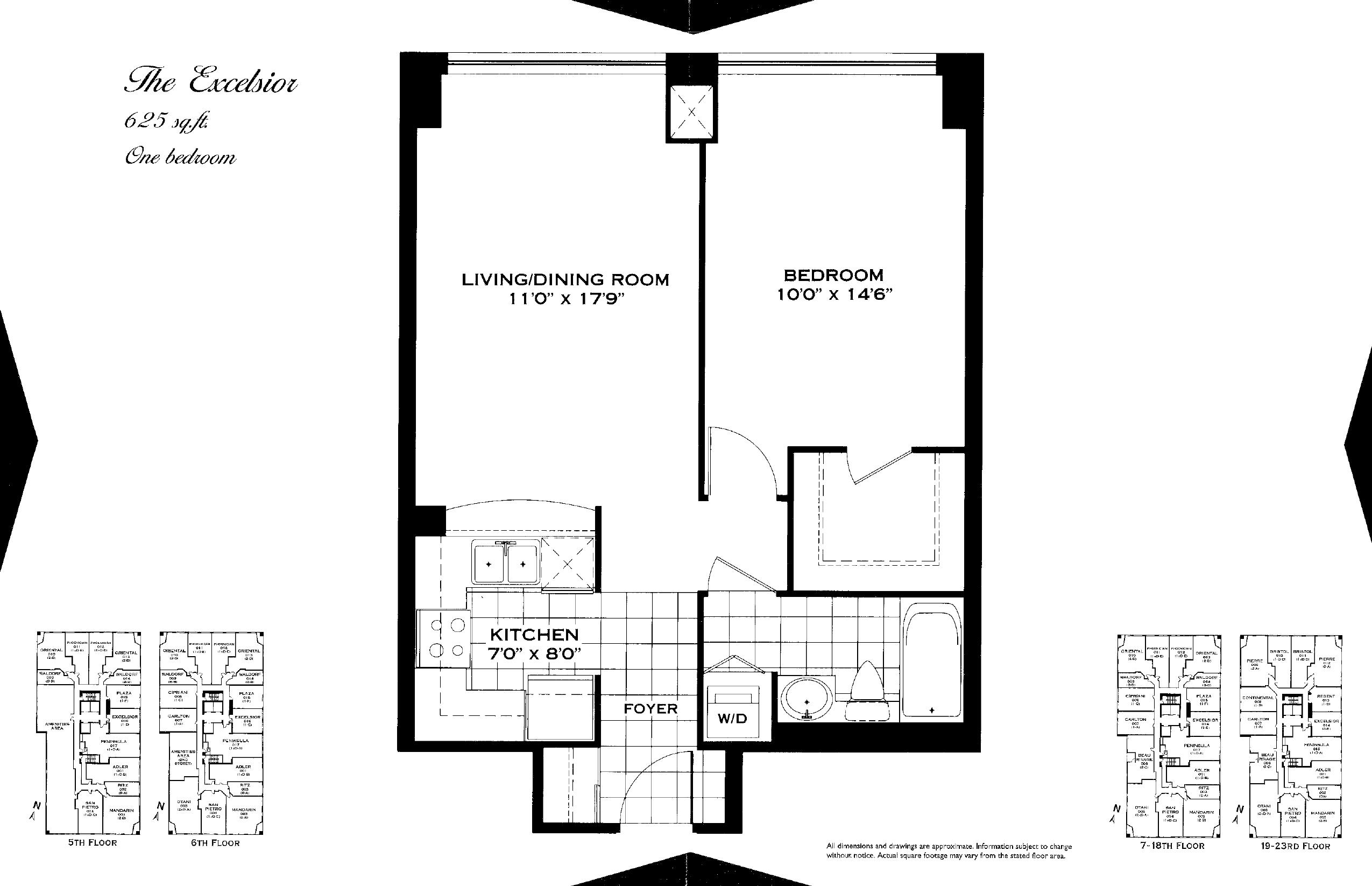 The Excelsior floor plan