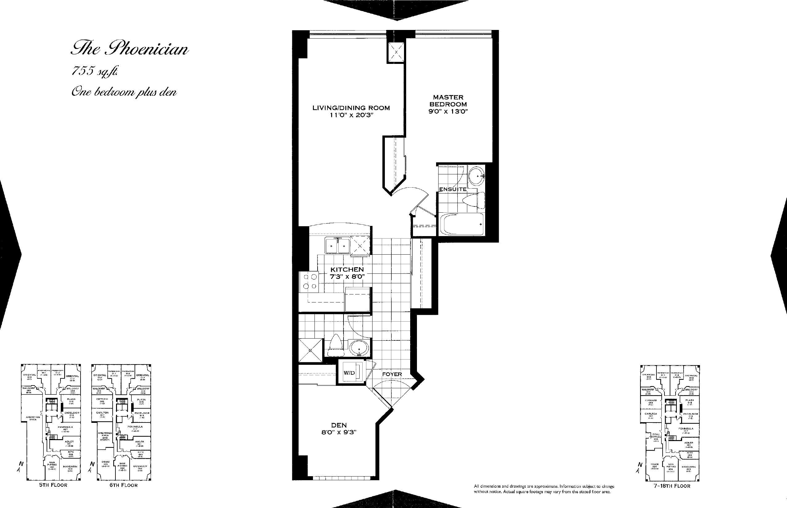 The Phoenician floor plan