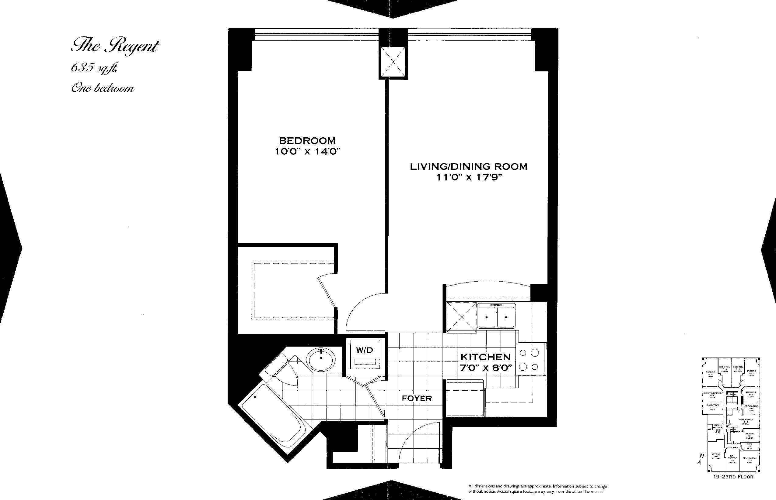 The Regent floor plan