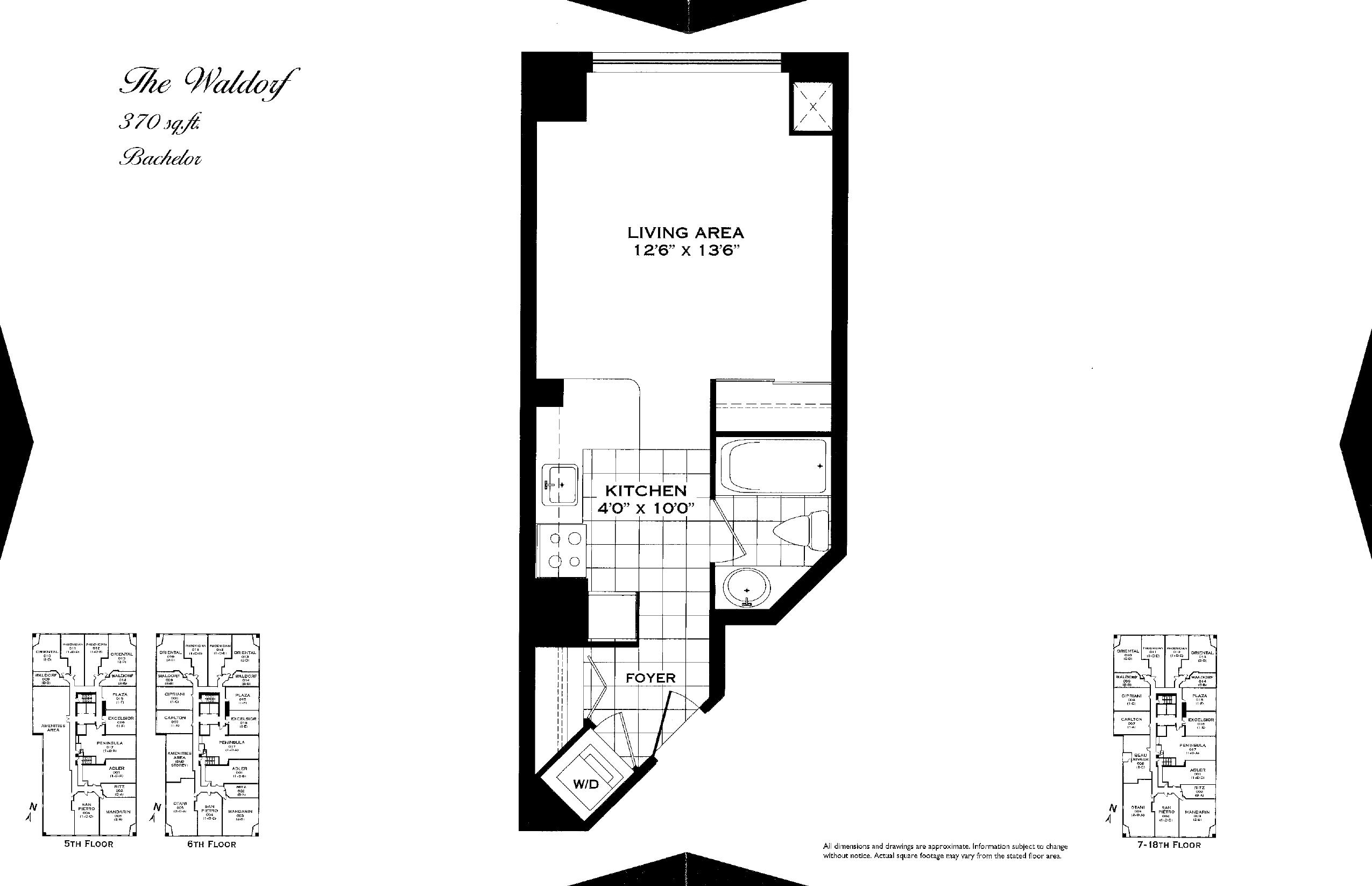The Waldorf floor plan