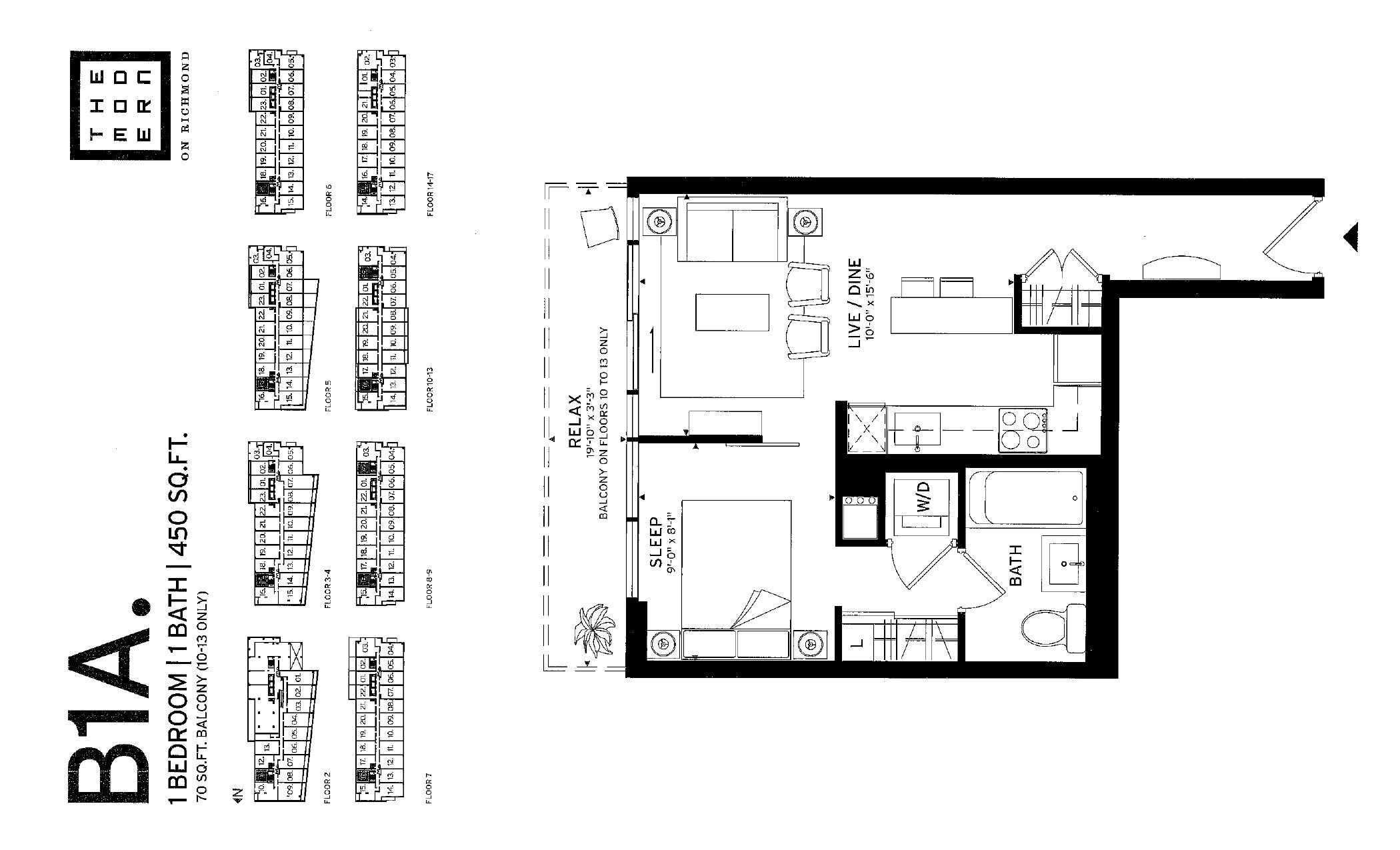 B1A floor plan