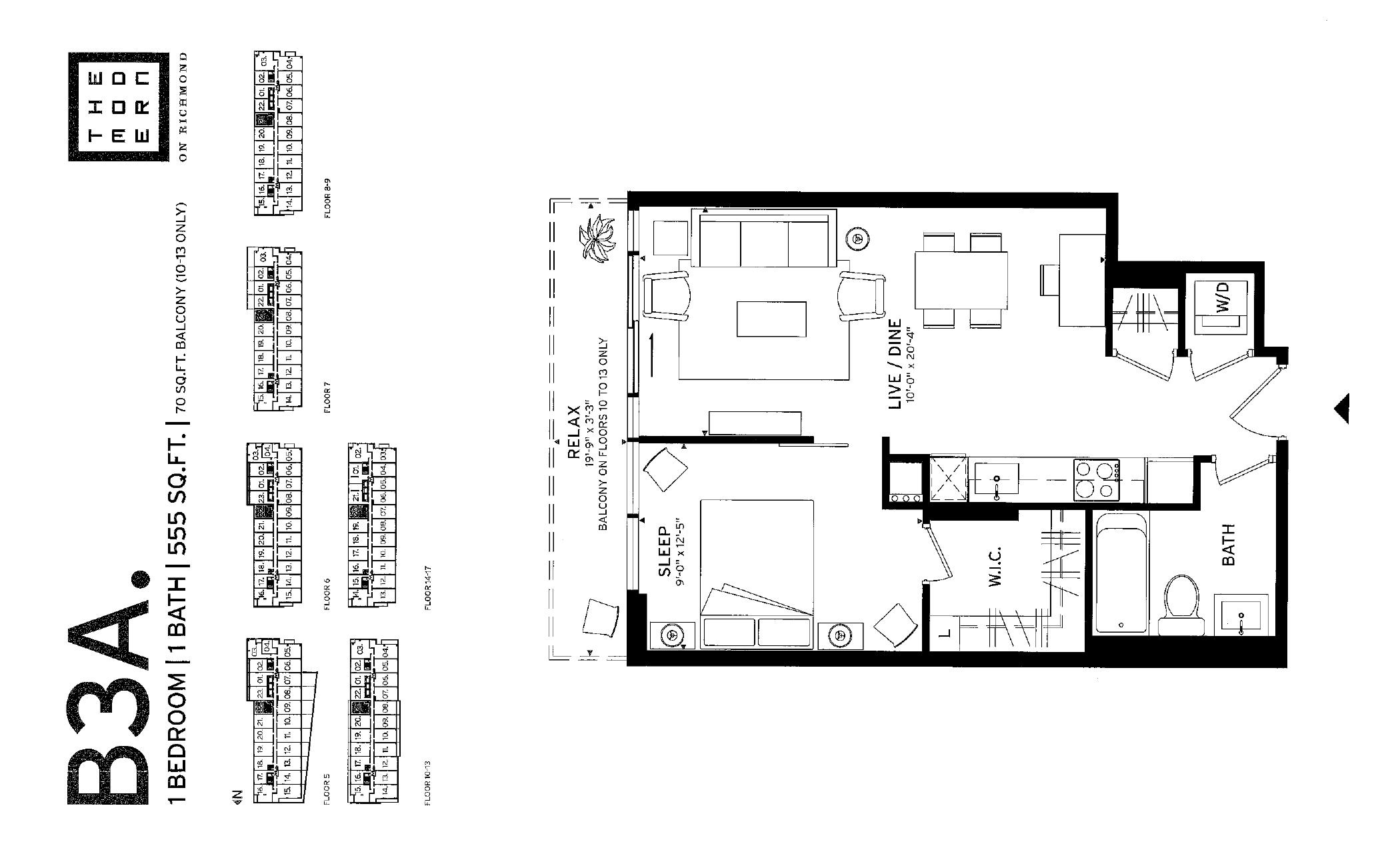 B3A floor plan