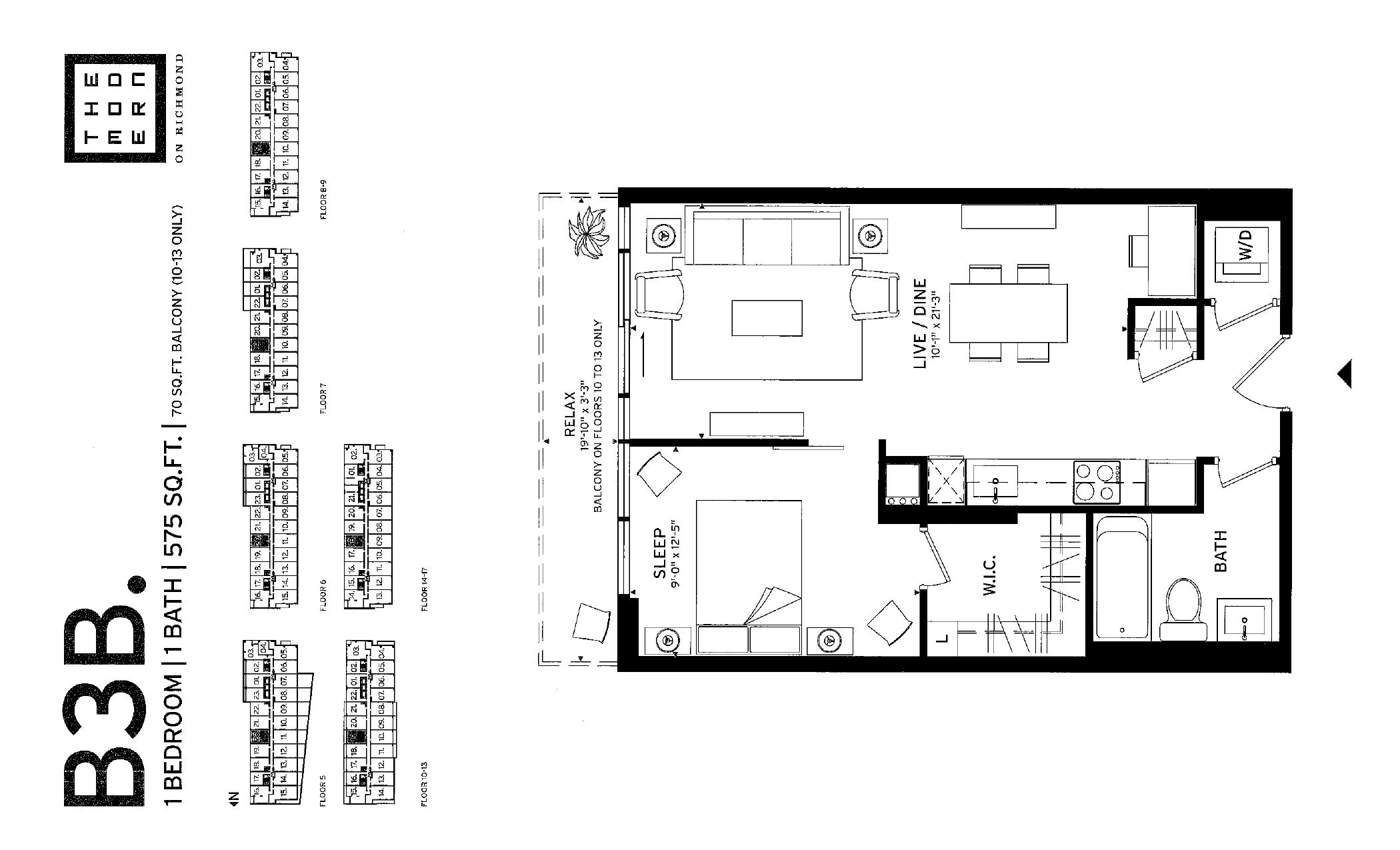 B3B floor plan