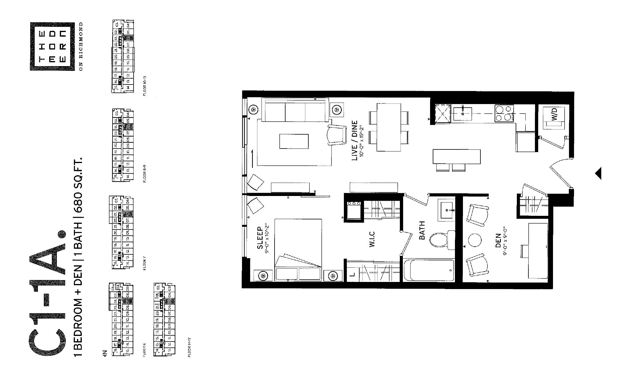 C1-1A floor plan