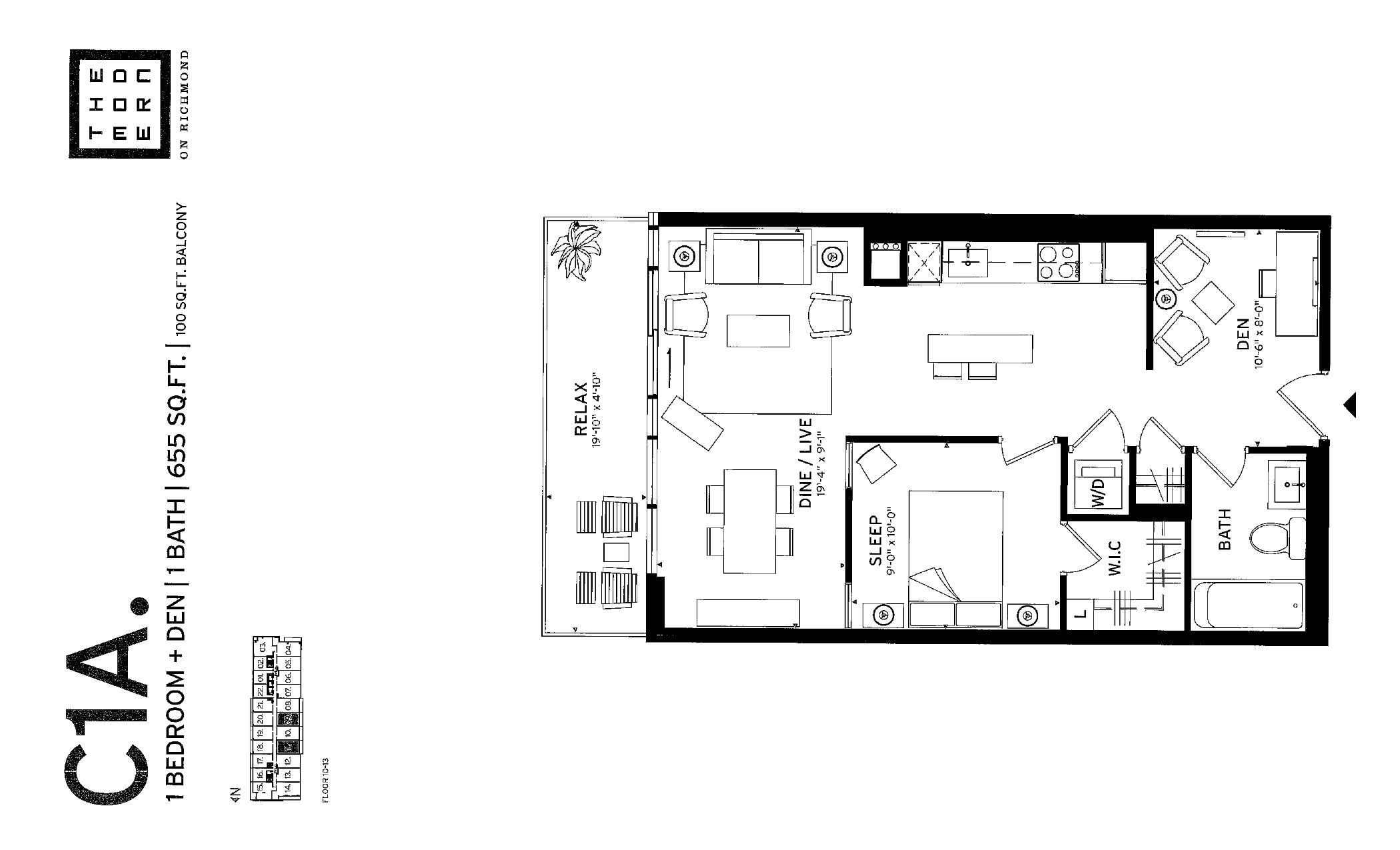 C1A floor plan