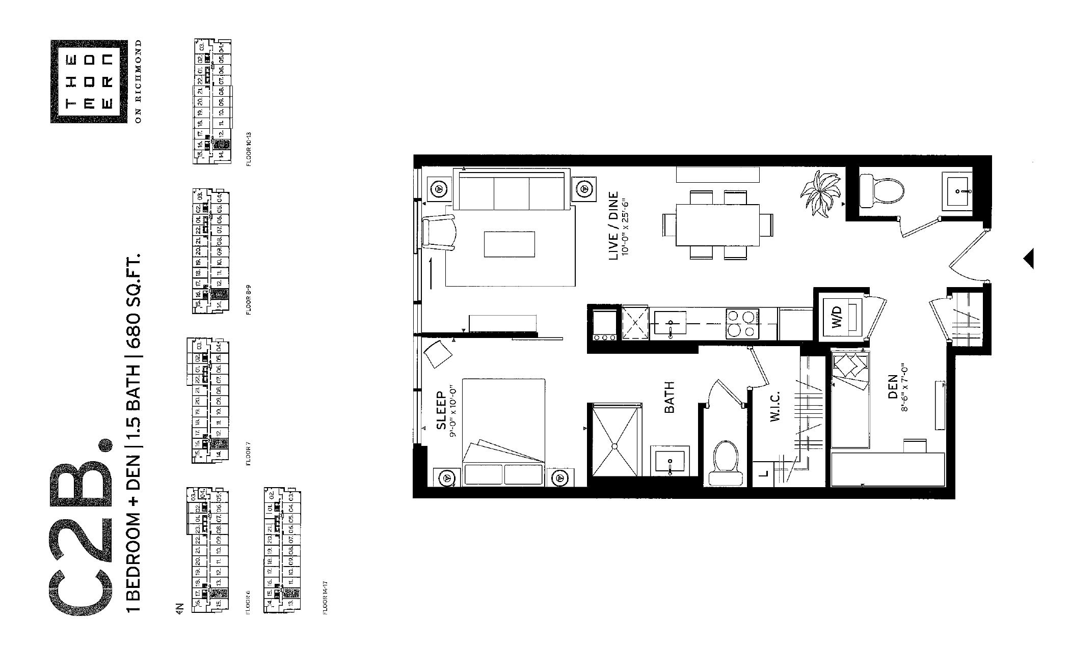 C2B floor plan