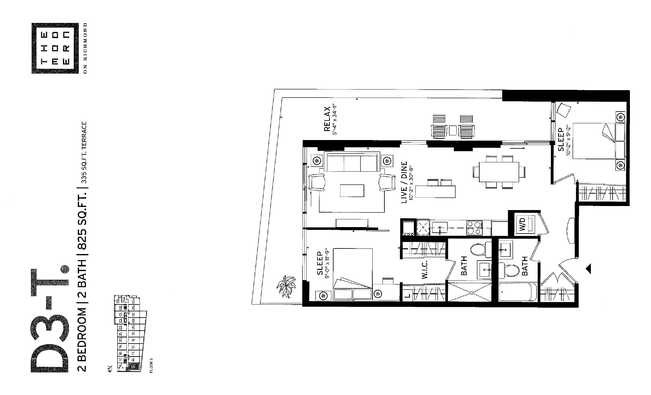 D3-T floor plan