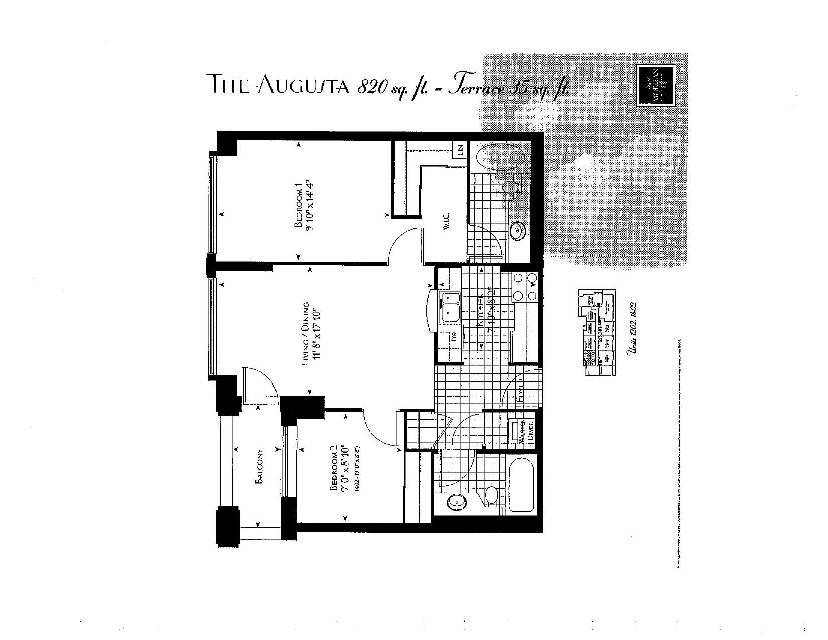 The Augusta floor plan