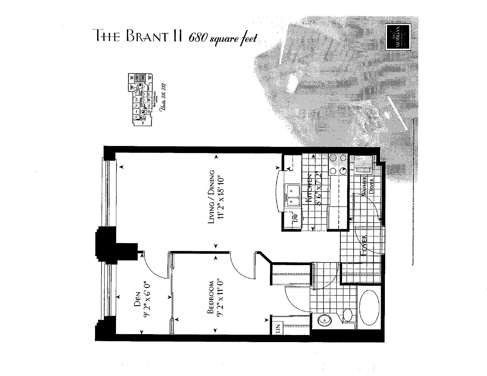 The Brant II floor plan
