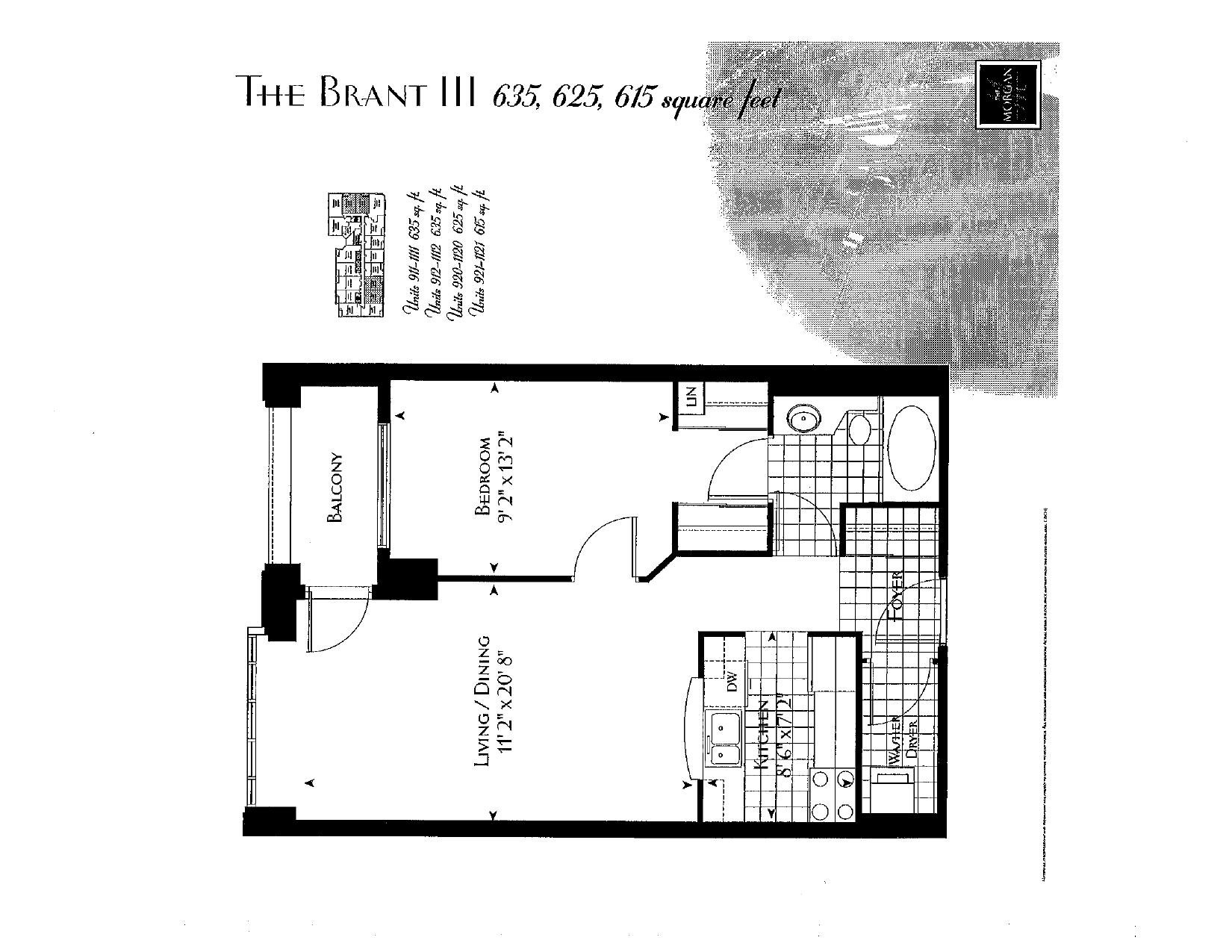 The Brant III floor plan