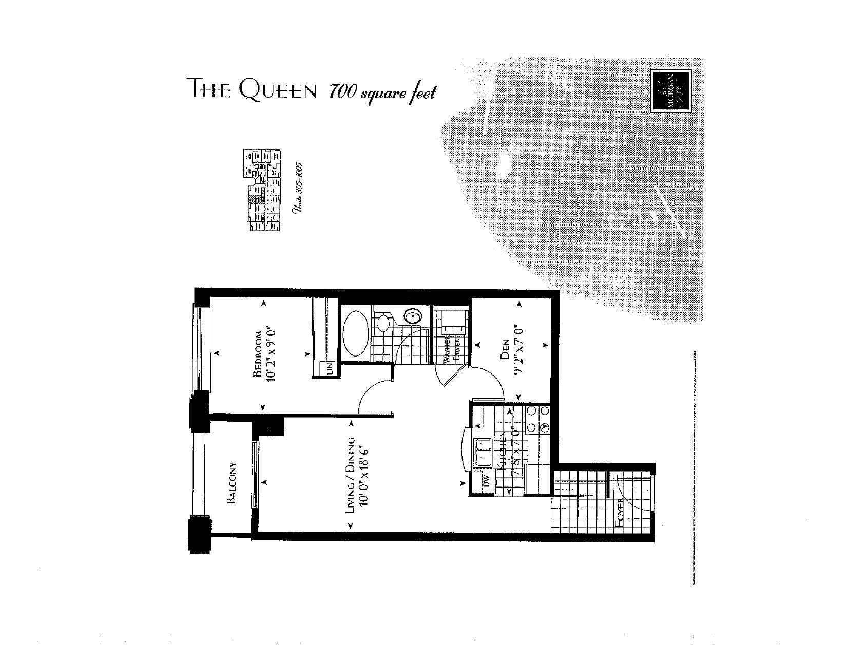 The Queen floor plan