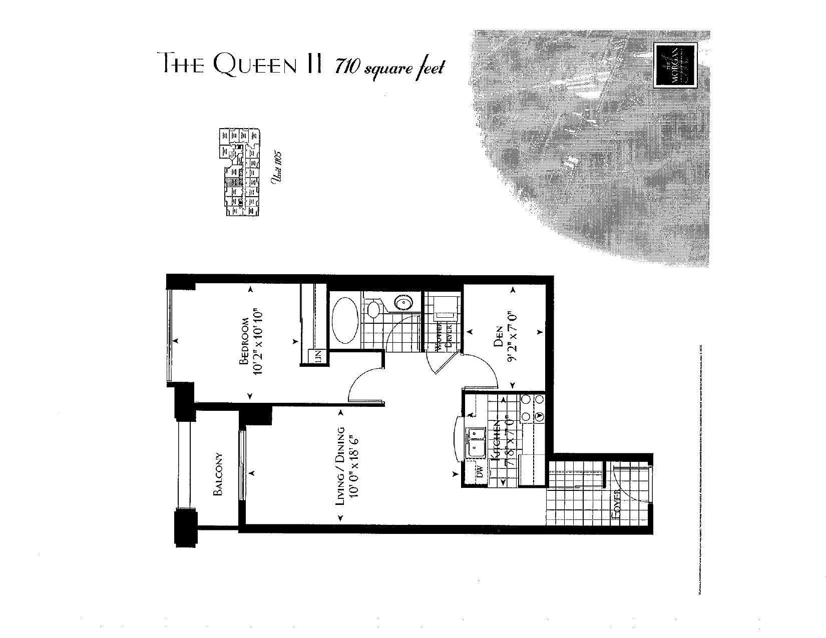 The Queen II floor plan