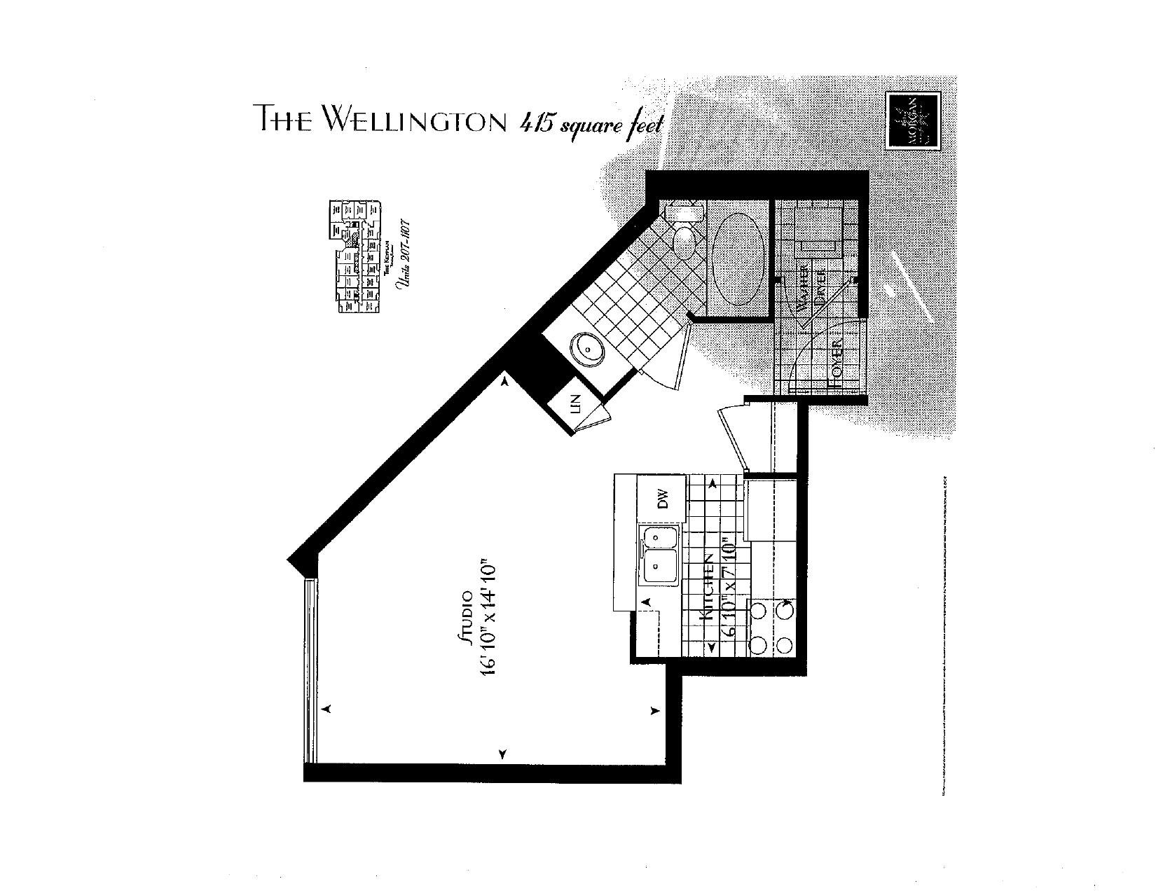 The Wellington floor plan